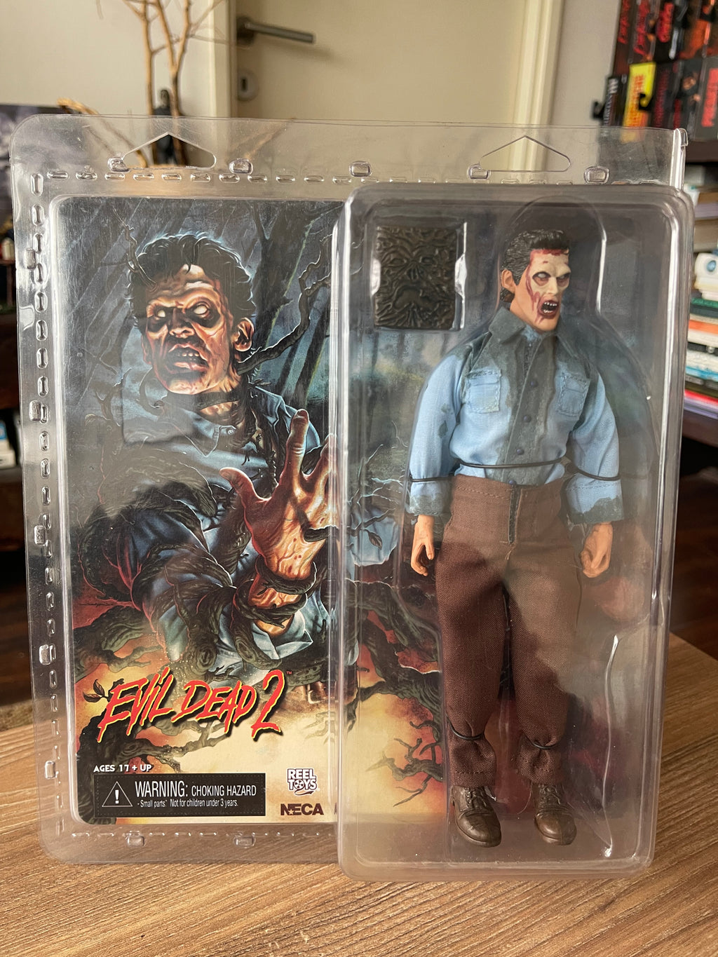 🧟‍♂️🩸 DEADITE ASH – EVIL DEAD 2 – NECA RETRO CLOTH 🩸🧟‍♂️