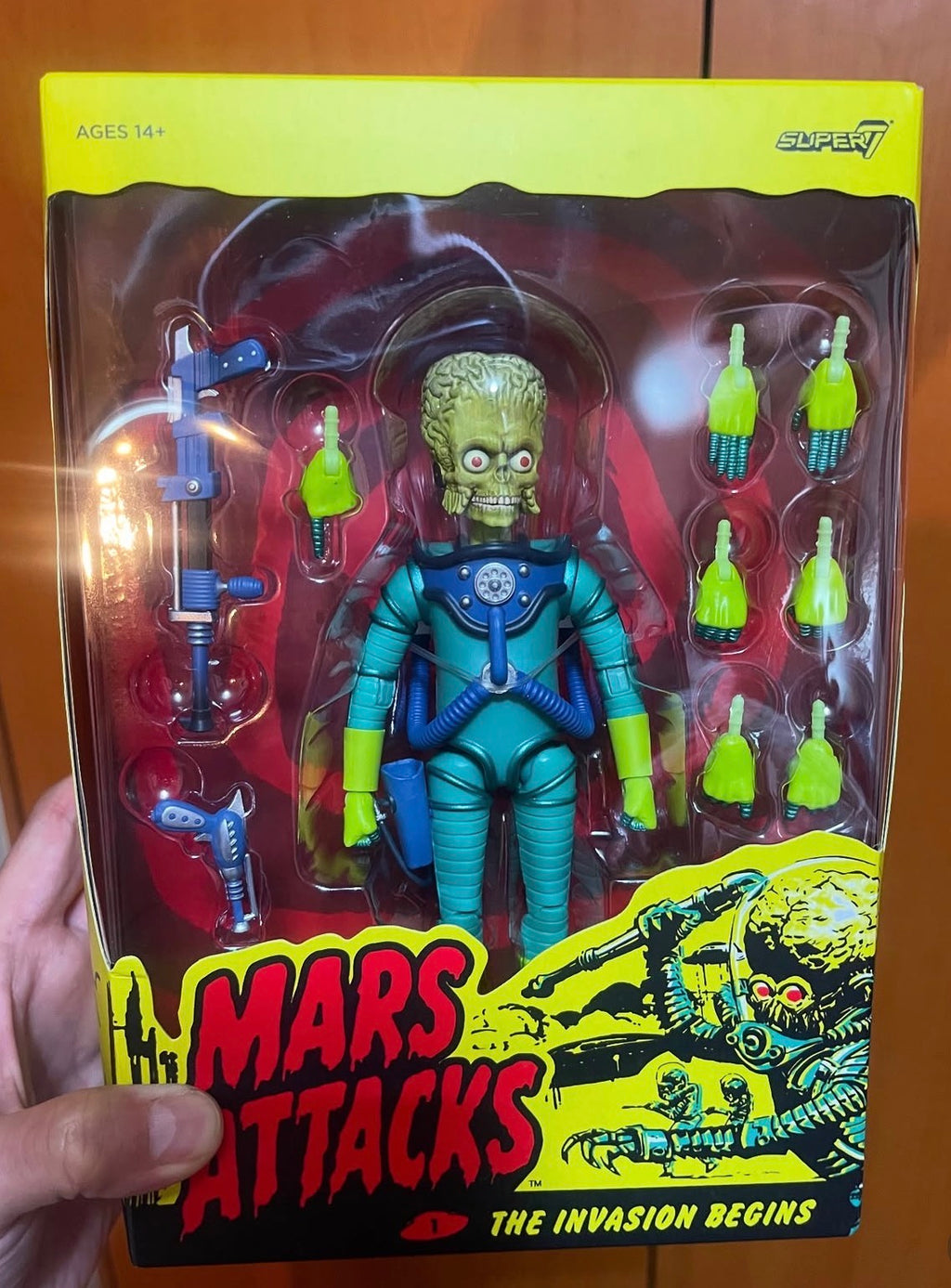 MARS ATTACKS SUPER7 💀🛸👽🎥