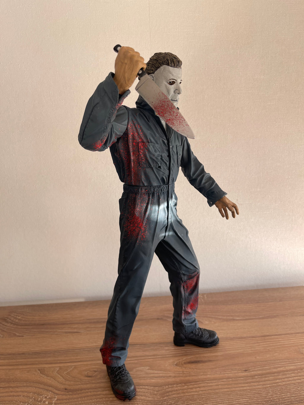HALLOWEEN 🎃 (1978) MCFARLANE MOVIE MANIACS SERIES 3 escala 1/4 18” pulgadas con sonido y sensor de sonido 🎃🎃🎃🎃