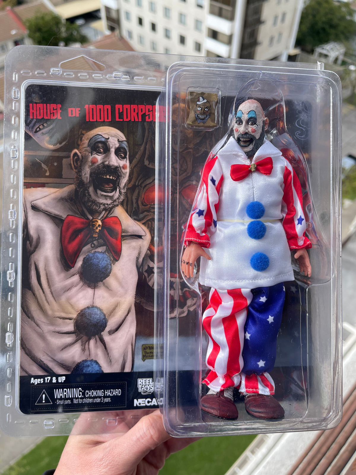 🤡🔥 CAPTAIN SPAULDING – NECA RETRO CLOTH 🔥🤡