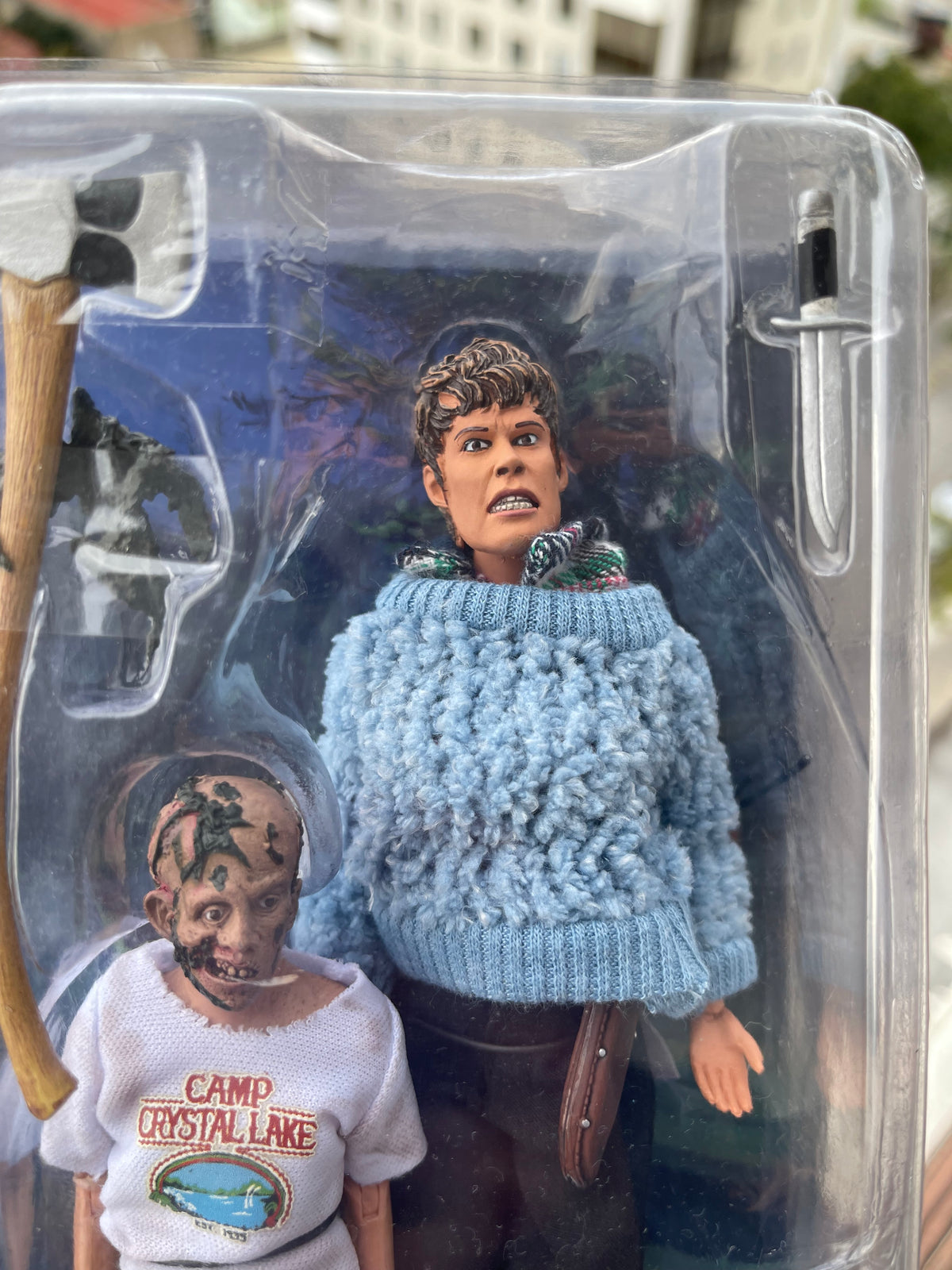 NECA Retro Cloth Pamela Voorhees & Jason - SDCC 2015 Exclusivo