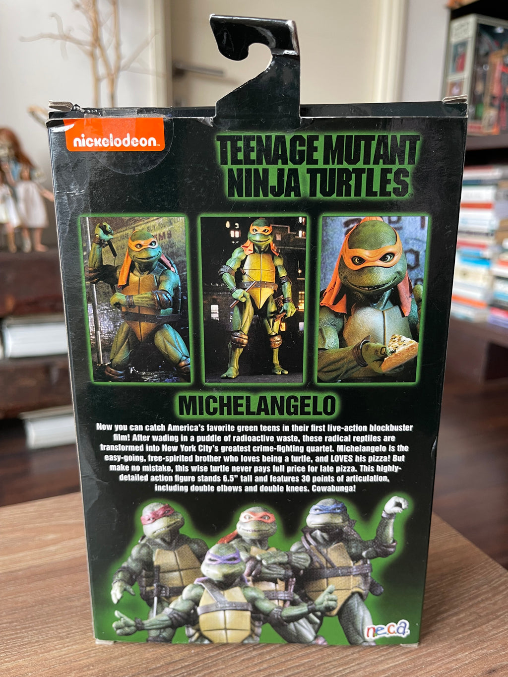 Tortugas Ninja 🥷 Adolescentes Mutantes (película 1990) NECA