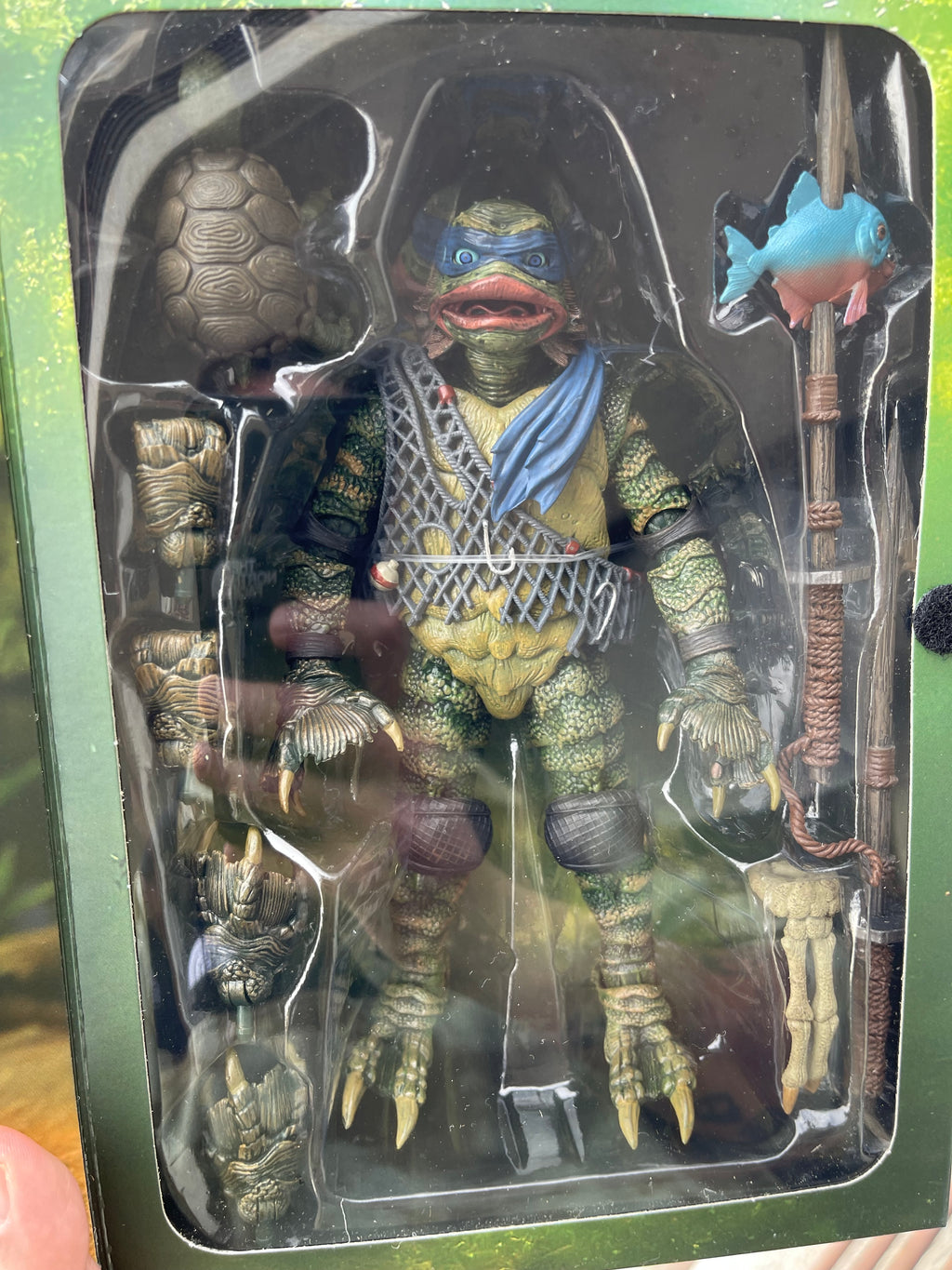 TMNT x Universal Monster Leonardo as Creature from the BLack Lagoon Neca Ultimate