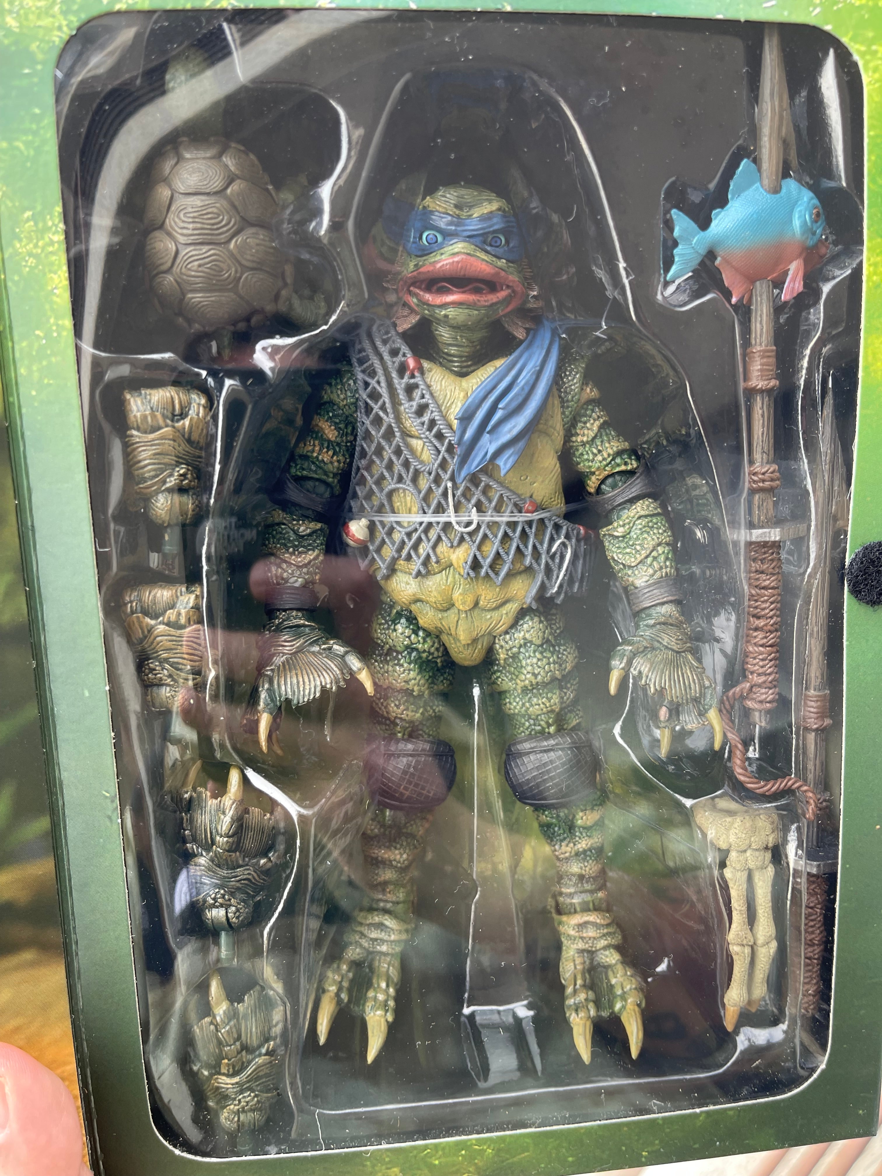 TMNT x Universal Monster Leonardo as Creature from the BLack Lagoon Neca Ultimate