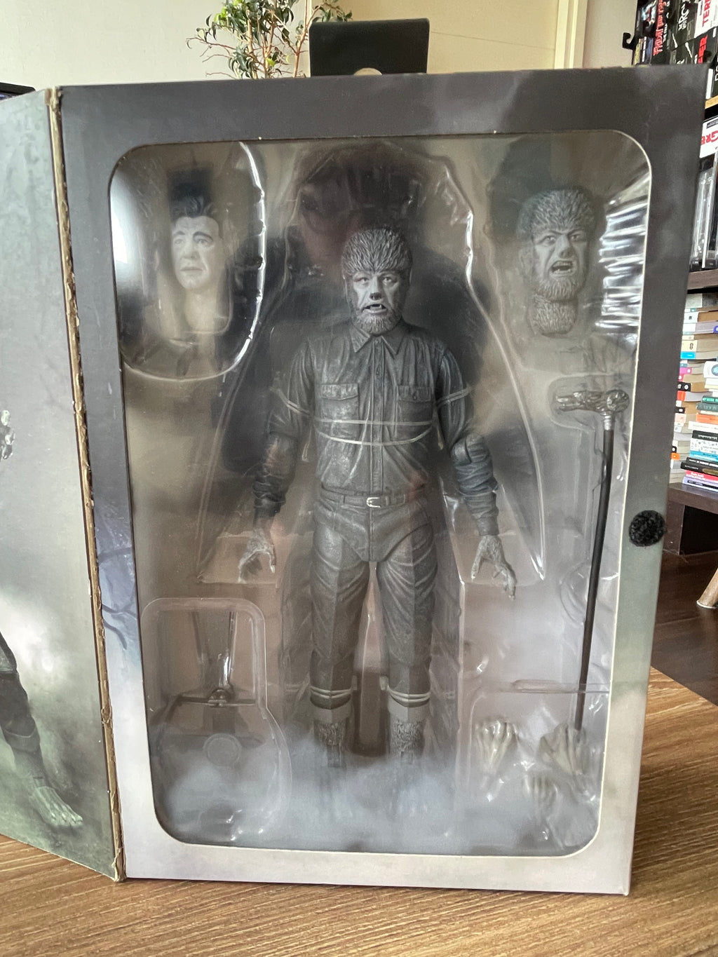 🐺🖤 NECA ULTIMATE – THE WOLF MAN (BLACK & WHITE) 🖤🐺