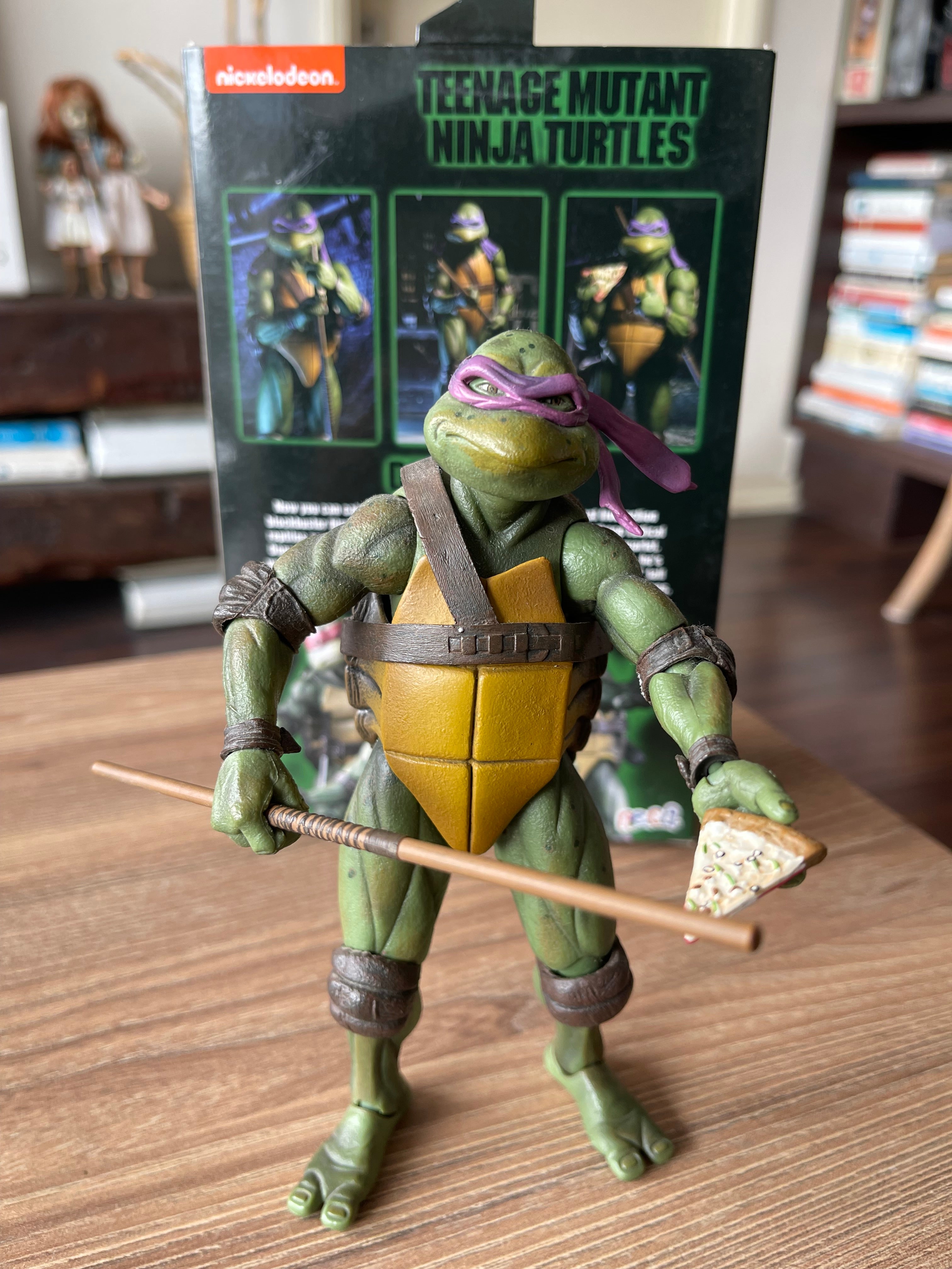 Tortugas Ninja 🥷 Adolescentes Mutantes (película 1990) NECA DONATTELO DONNIE