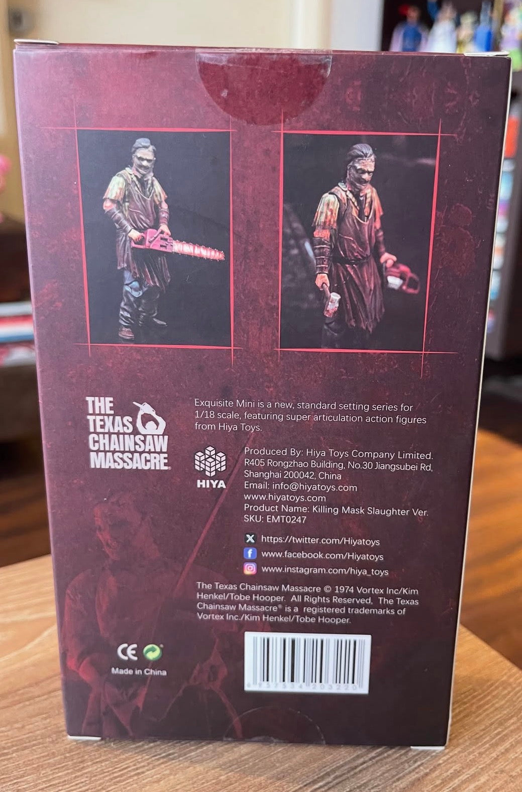 Leatherface 2003 – Hiya Toys (The Texas Chainsaw Massacre 2003) VERSIÓN BLOOD 🩸🩸🩸🩸