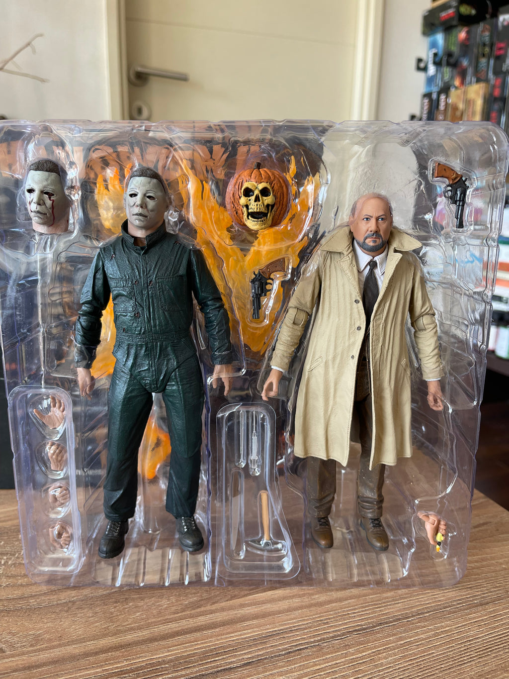 Pack Michael Myers & Dr Loomis Neca Ultimate 40th