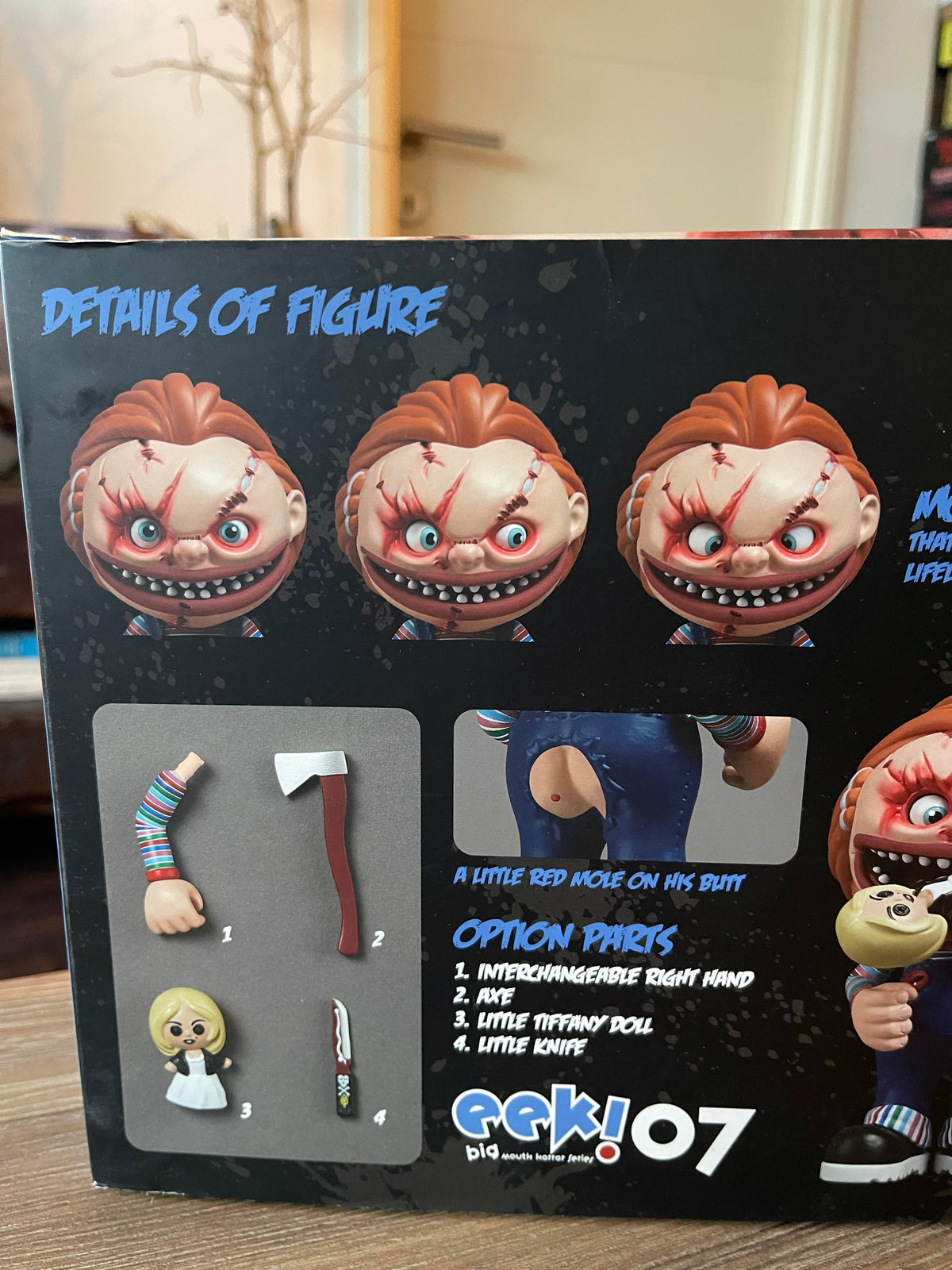 Chucky "Wanna Play?" figura coleccionable Big Mouth
