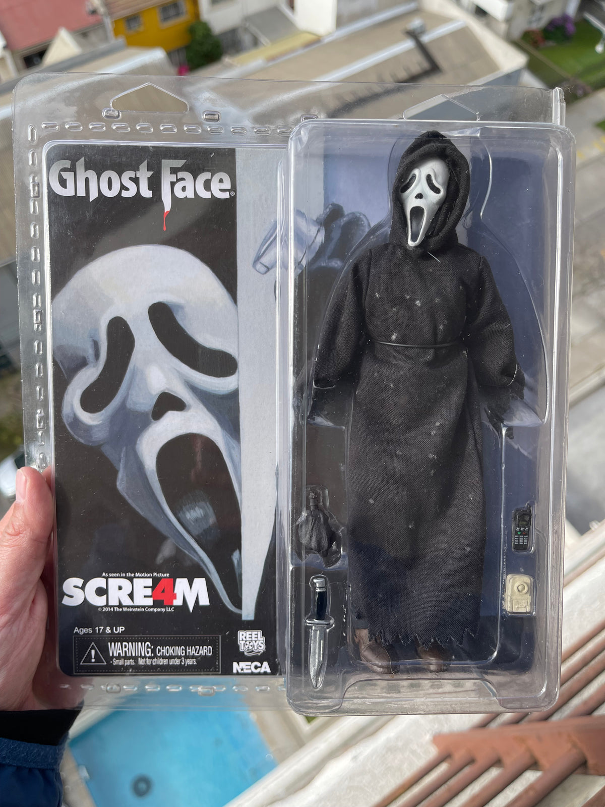 👻🔪 GHOST FACE – SCREAM 4 – NECA RETRO CLOTH 🔪👻