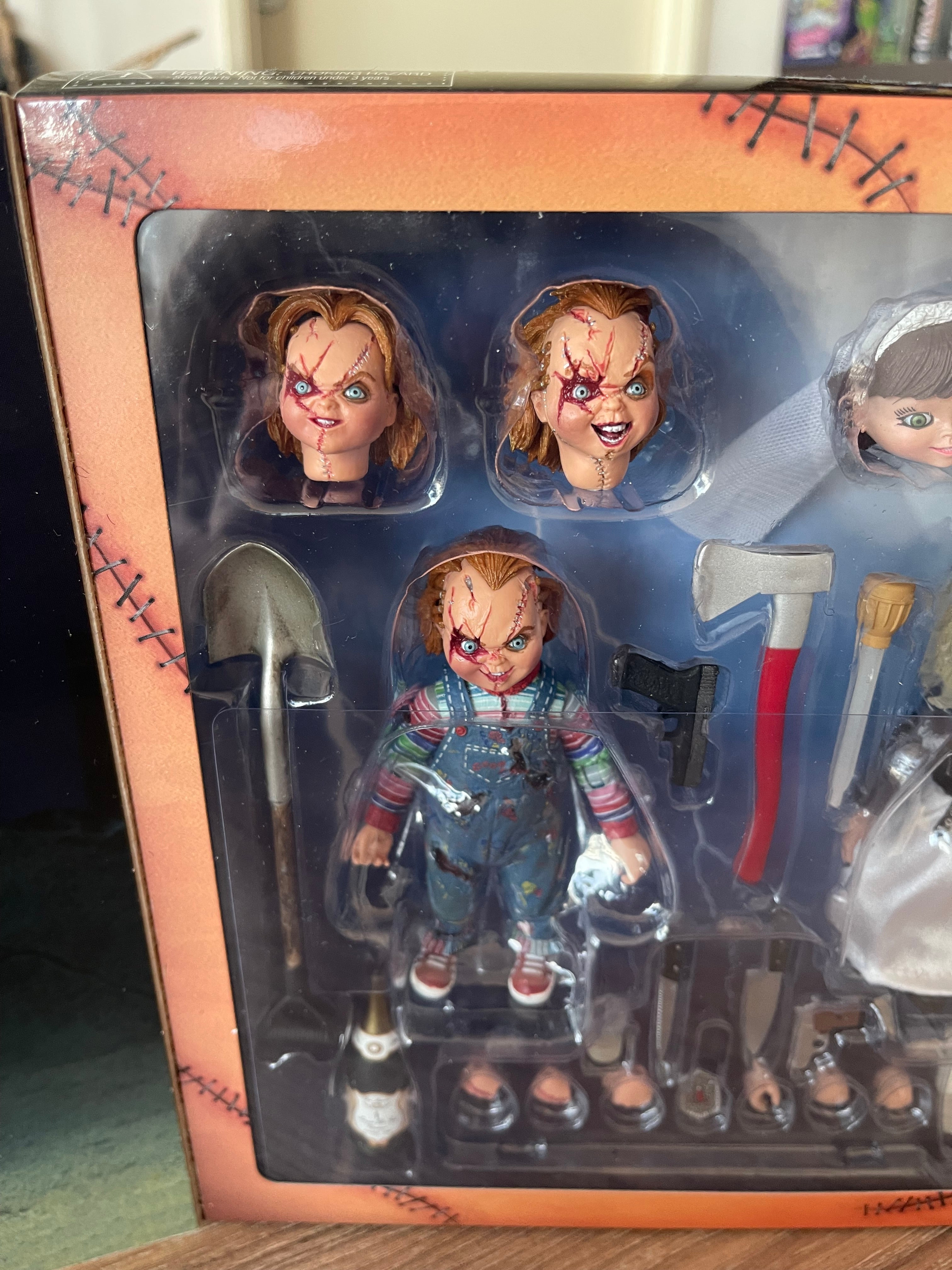 NECA ULTIMATE  Chucky & Tiffany (2018) (edicion 2018 para coleccionistas)