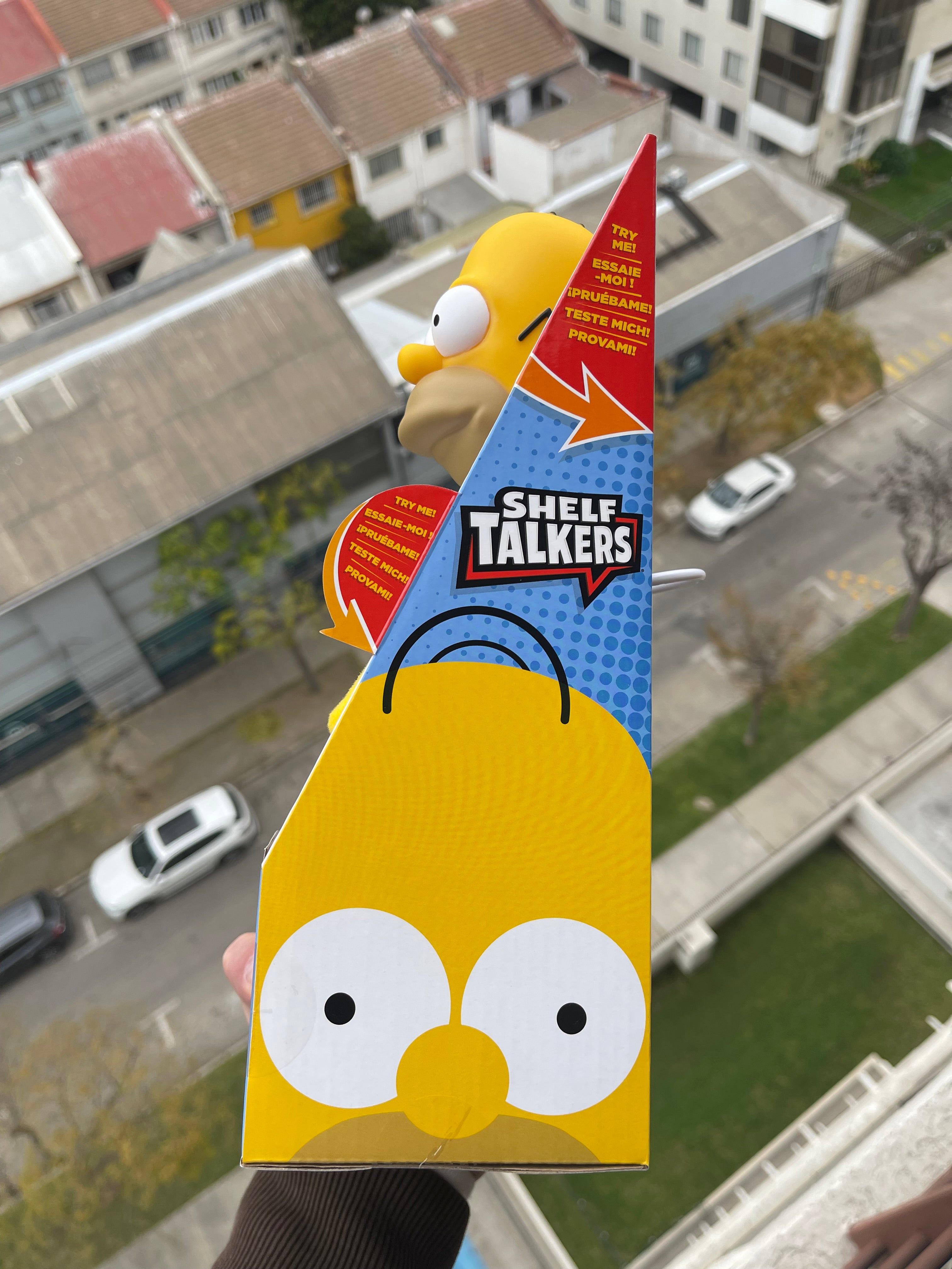 Homero Simpsons - Shelf Talkers 20 frases en inglés