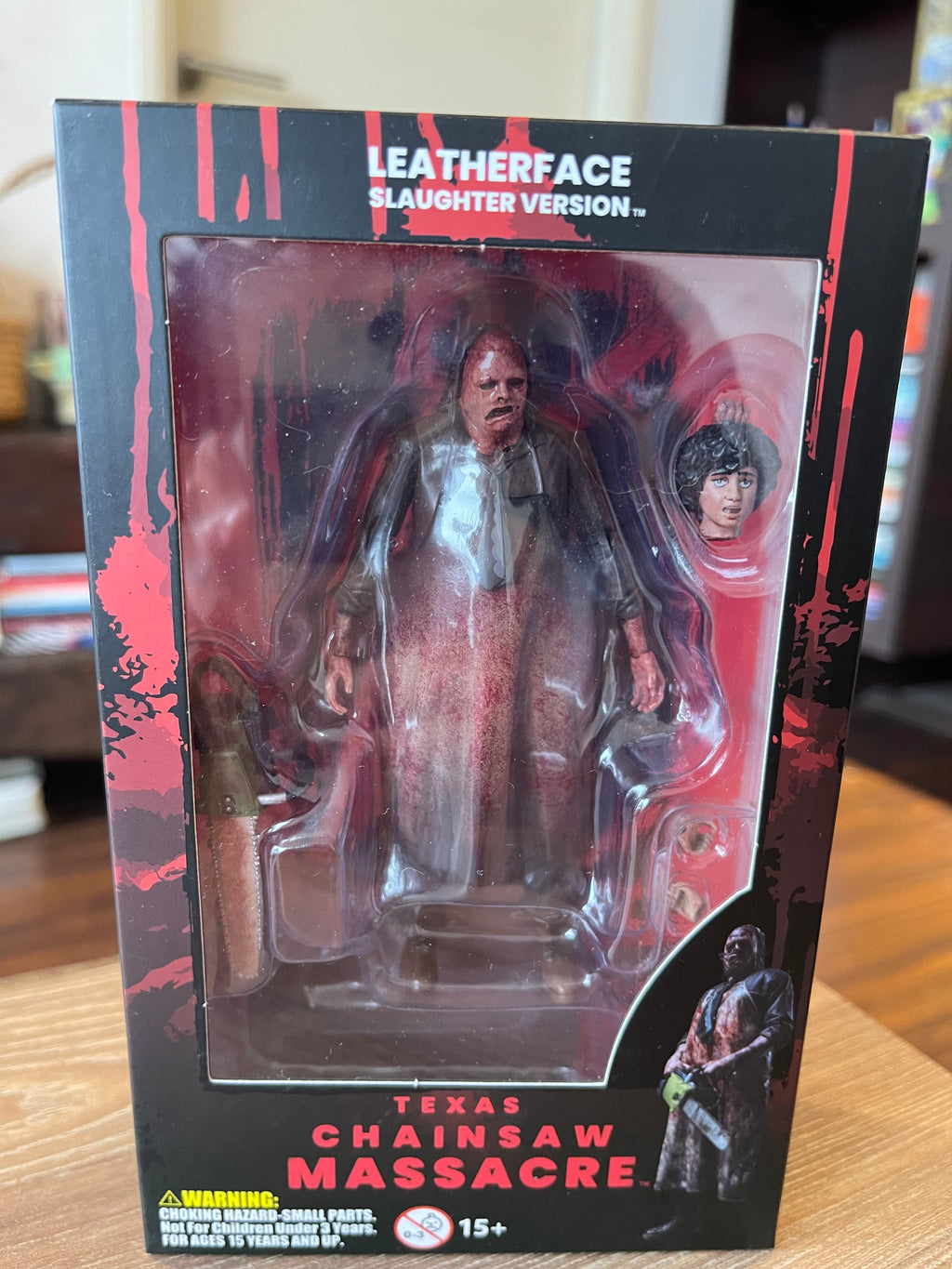 Leatherface 2022– Hiya Toys (The Texas Chainsaw Massacre 2022) Versión Blood 🩸🩸🩸🩸