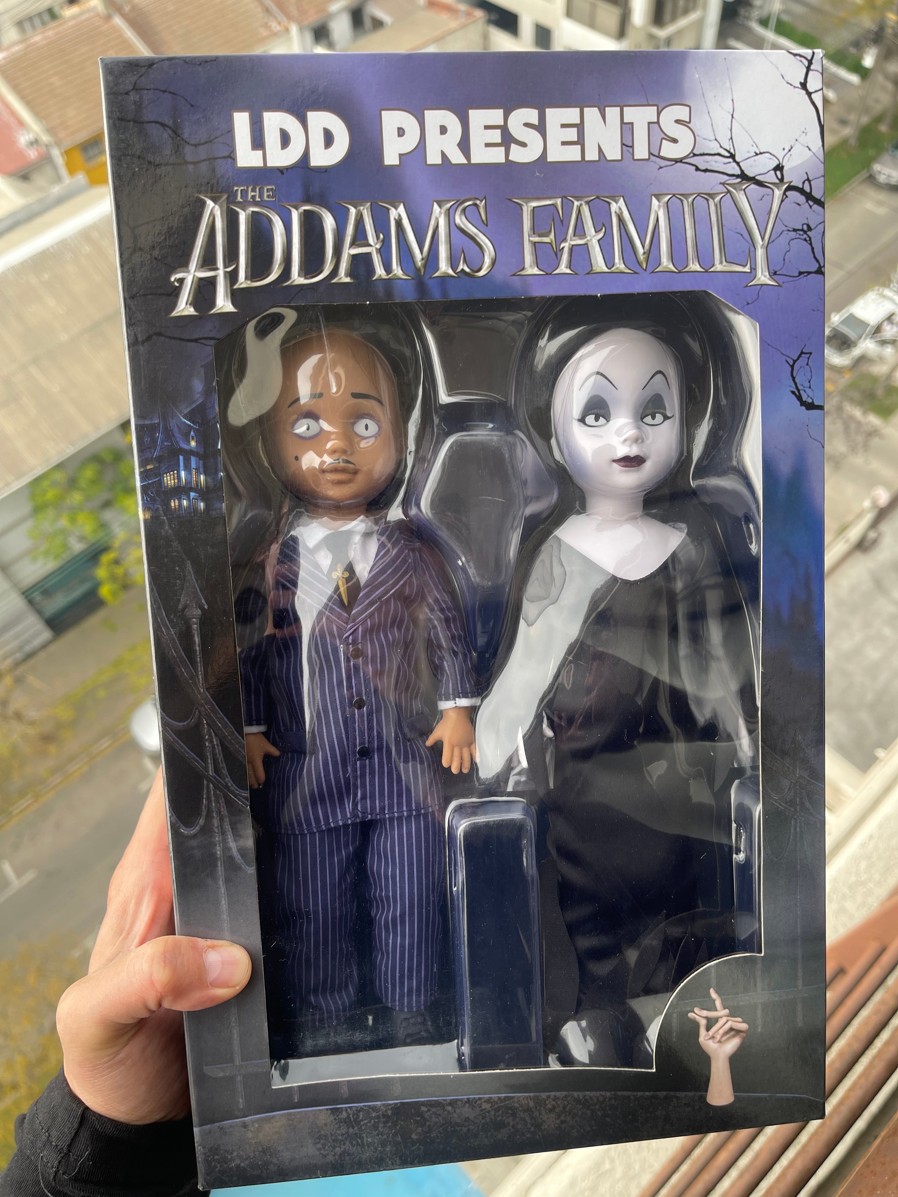 🕷️ Mezco LDD Presents: The Addams Family — Gomez & Morticia