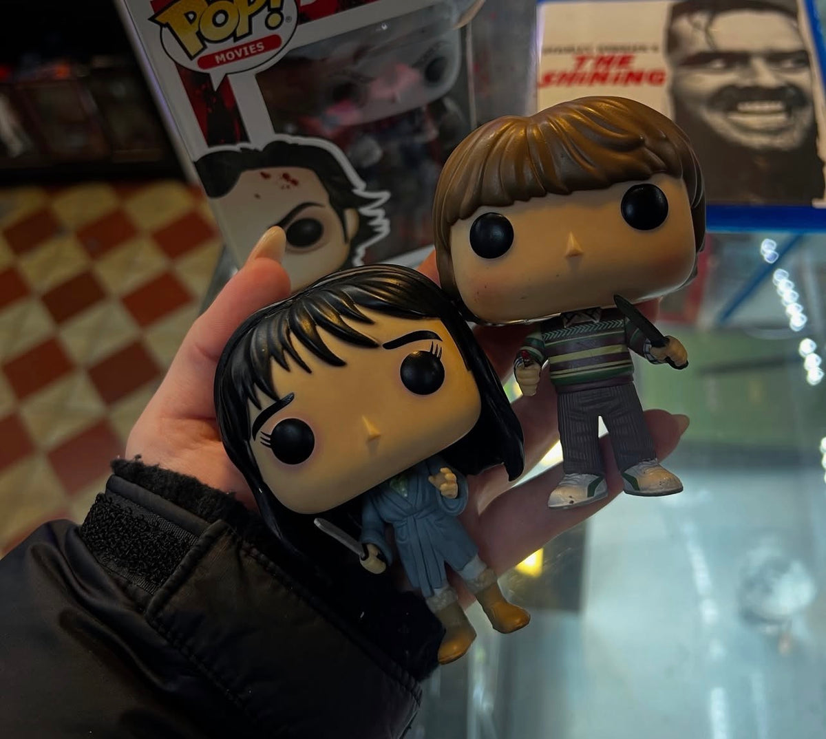 THE SHINING EL RESPLANDOR 3 FIGURAS DE CULTO LA FAMILIA TORRANCE 🪓🪓🪓🪓