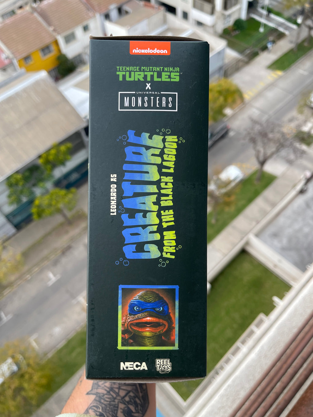 TMNT x Universal Monster Leonardo as Creature from the BLack Lagoon Neca Ultimate