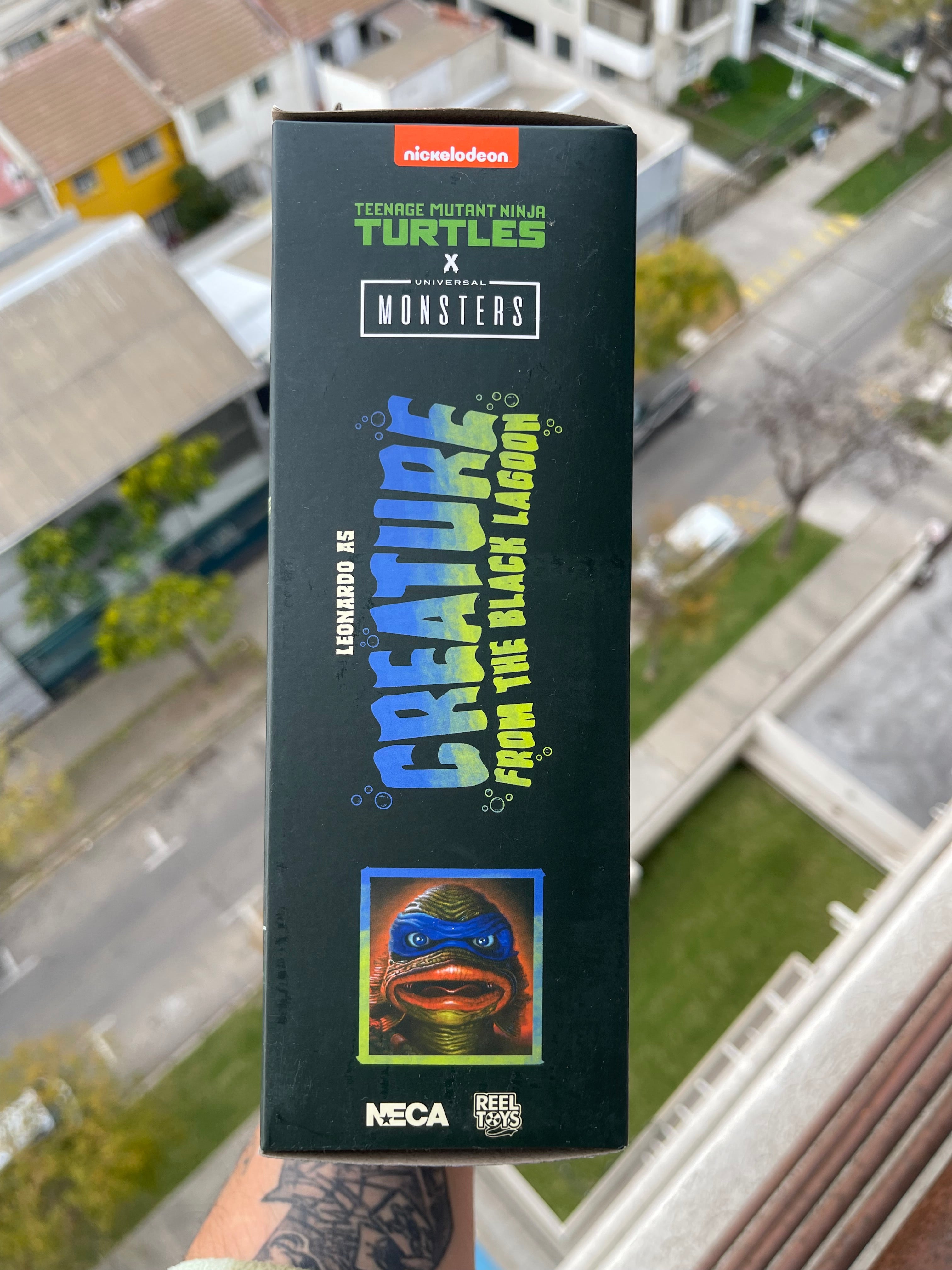 TMNT x Universal Monster Leonardo as Creature from the BLack Lagoon Neca Ultimate