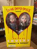 MEZCO Living Dead Dolls – Bride of Chucky: Chucky & Tiffany