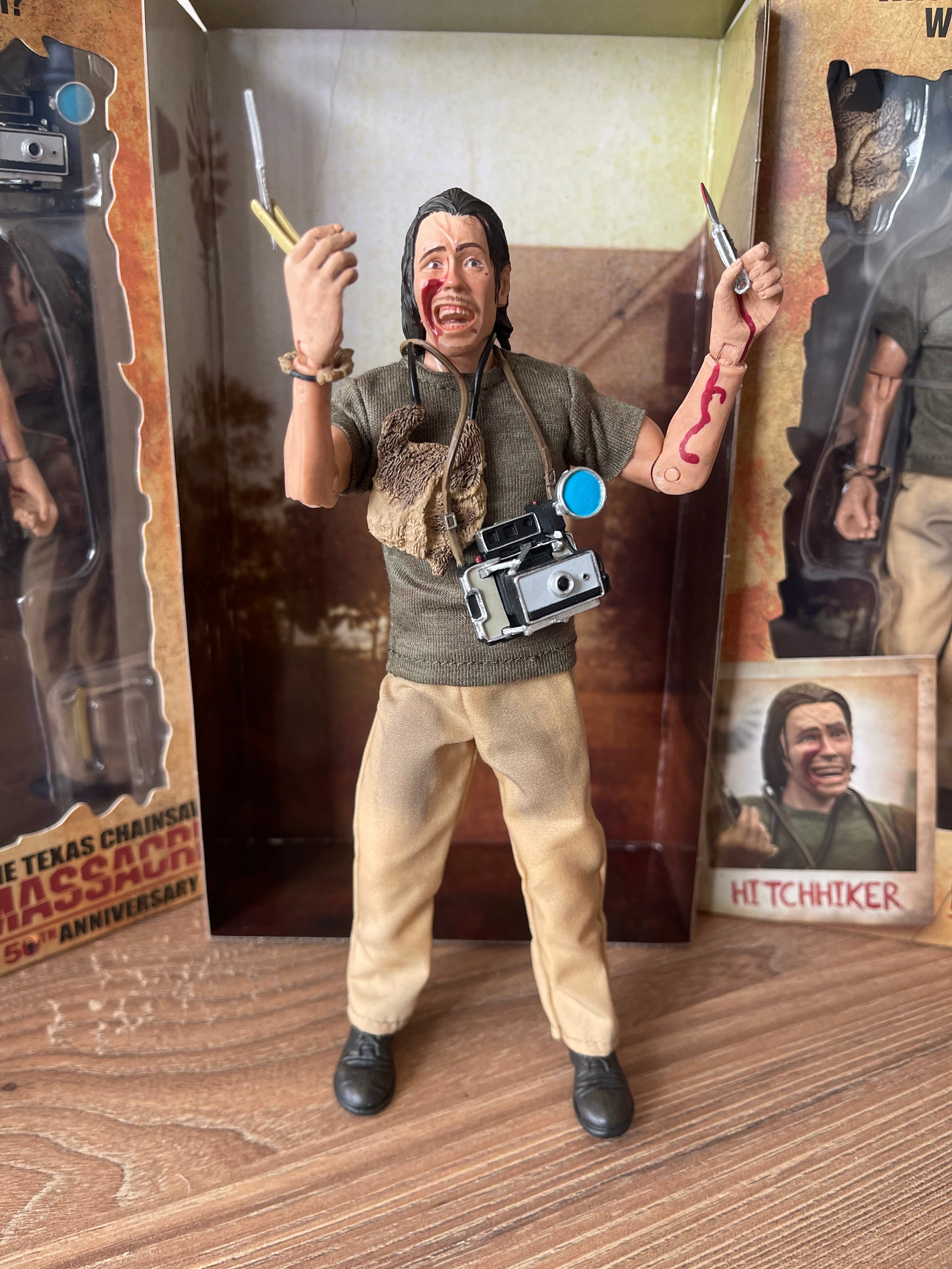The Hitchhiker The Texas Chainsaw Massacre Neca Retro Cloth