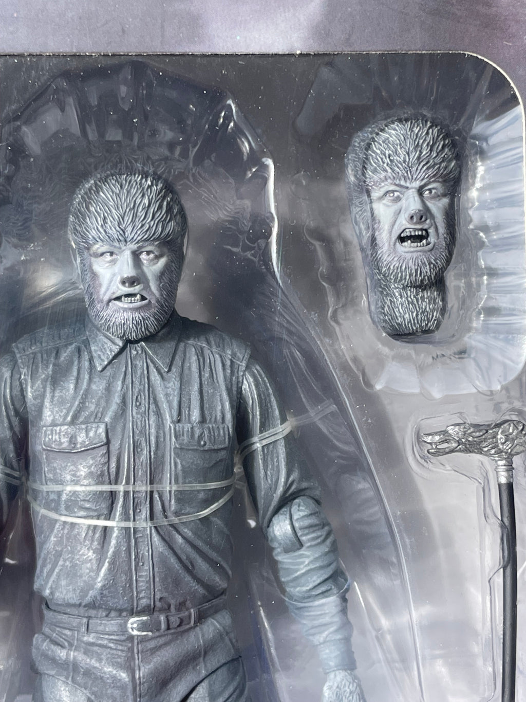 🐺🖤 NECA ULTIMATE – THE WOLF MAN (BLACK & WHITE) 🖤🐺