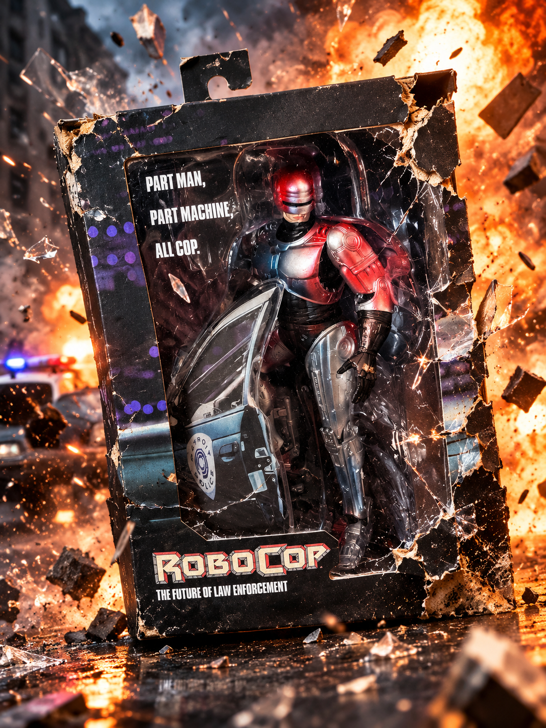 ROBOCOP ULTIMATE de NECA: PARTE HOMBRE, PARTE MÁQUINA, 100% POLICÍA!