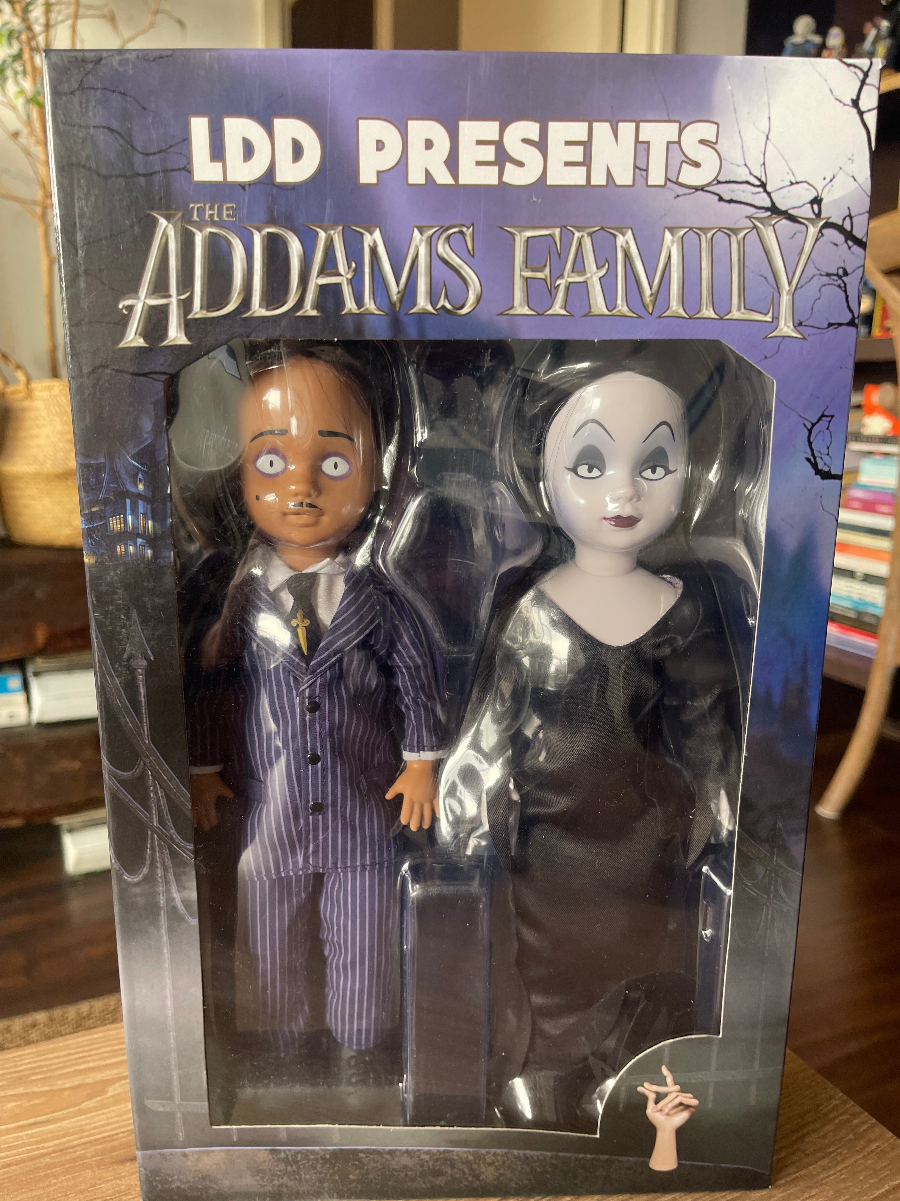 🕷️ Mezco LDD Presents: The Addams Family — Gomez & Morticia