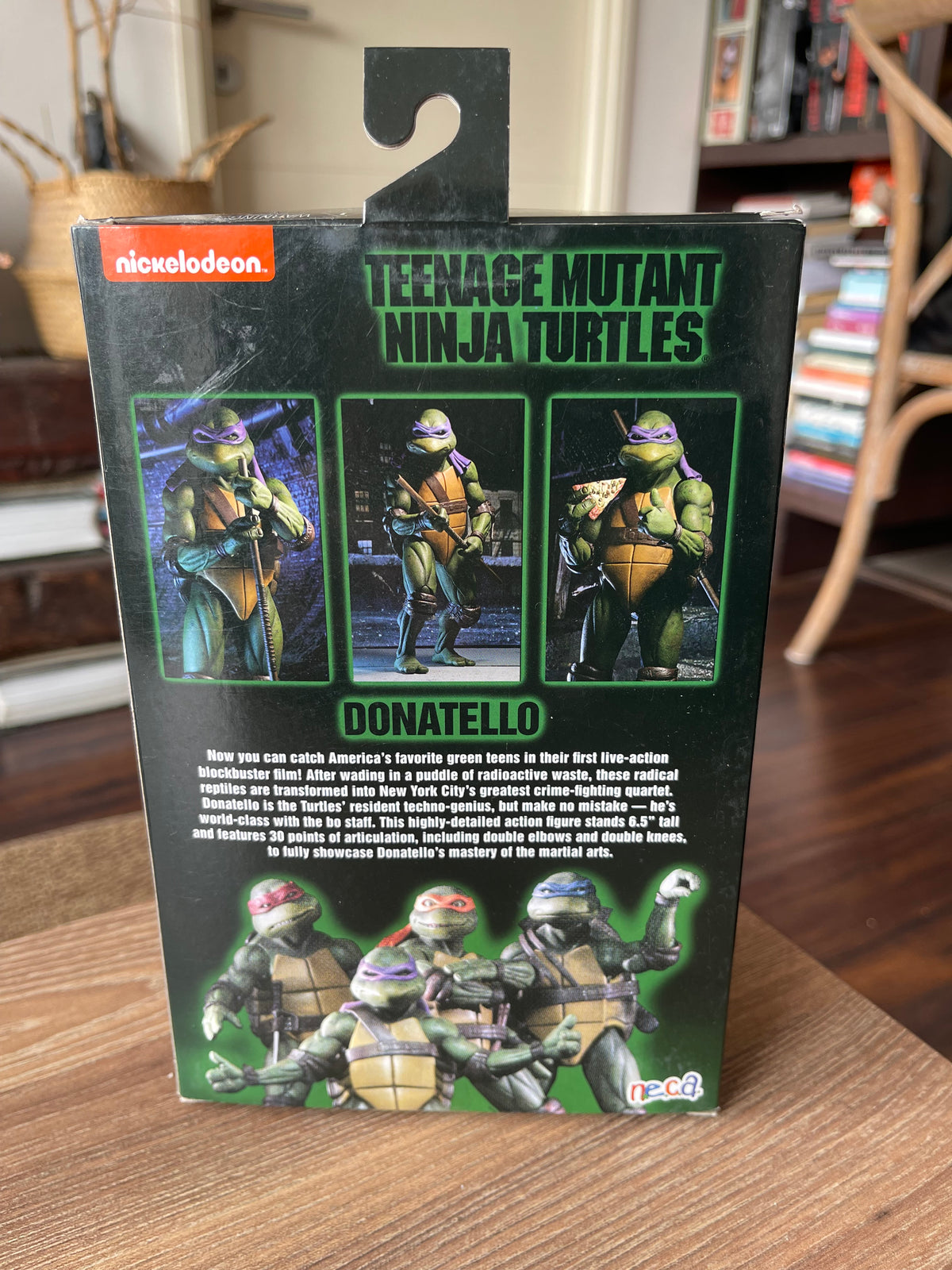Tortugas Ninja 🥷 Adolescentes Mutantes (película 1990) NECA DONATTELO DONNIE