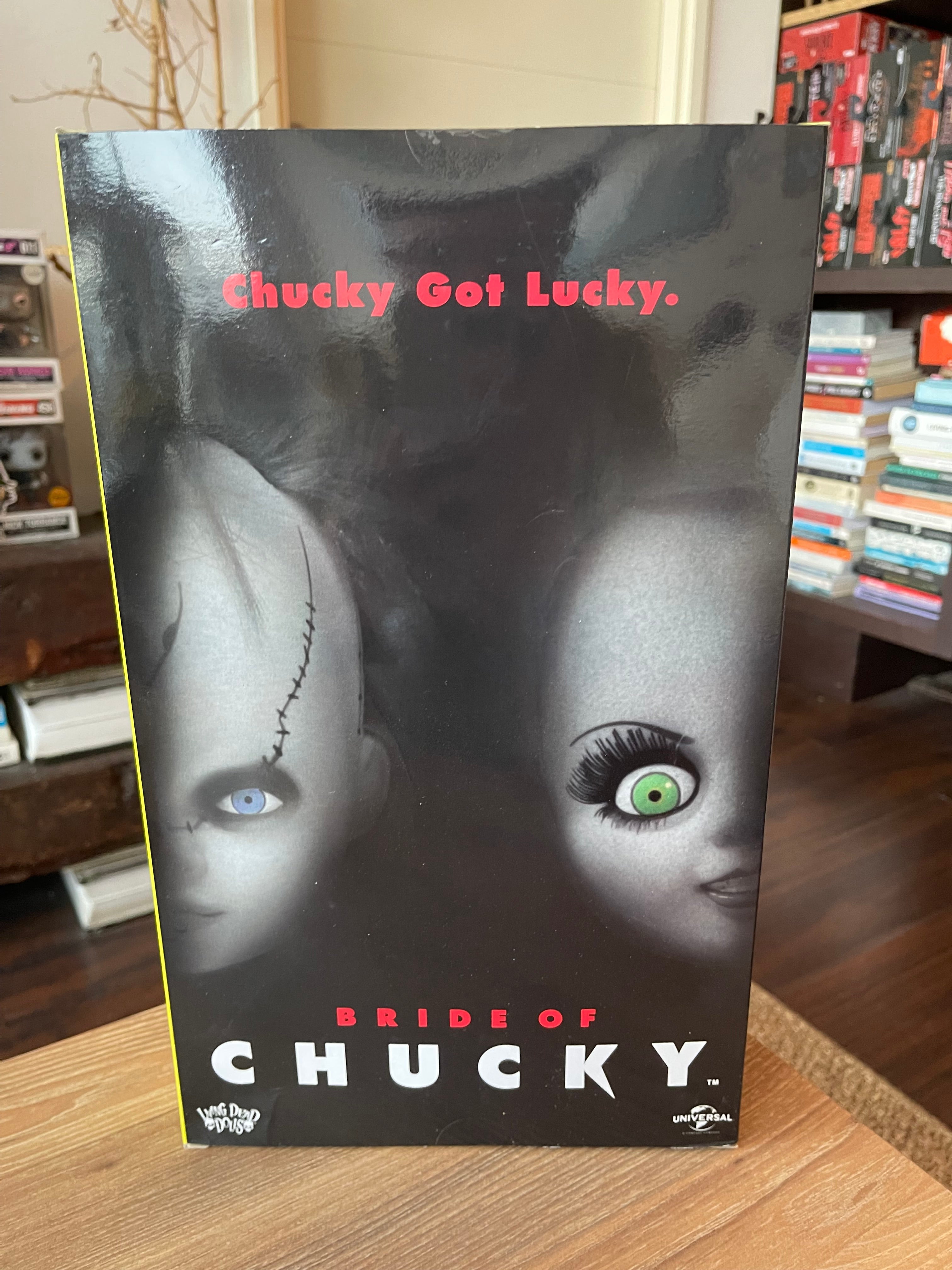 MEZCO Living Dead Dolls – Bride of Chucky: Chucky & Tiffany