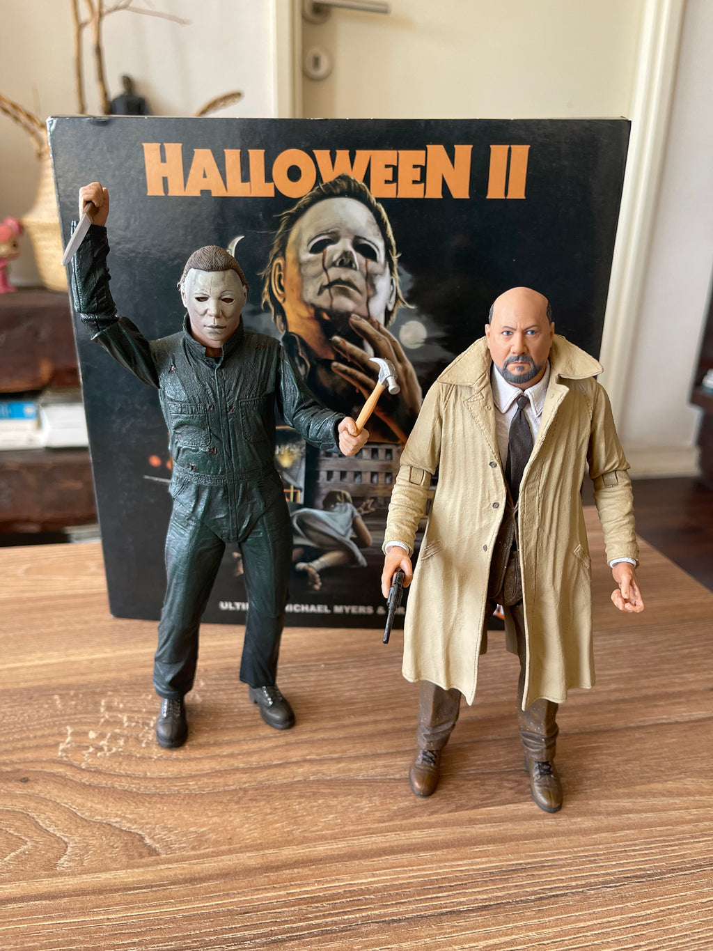 Pack Michael Myers & Dr Loomis Neca Ultimate 40th
