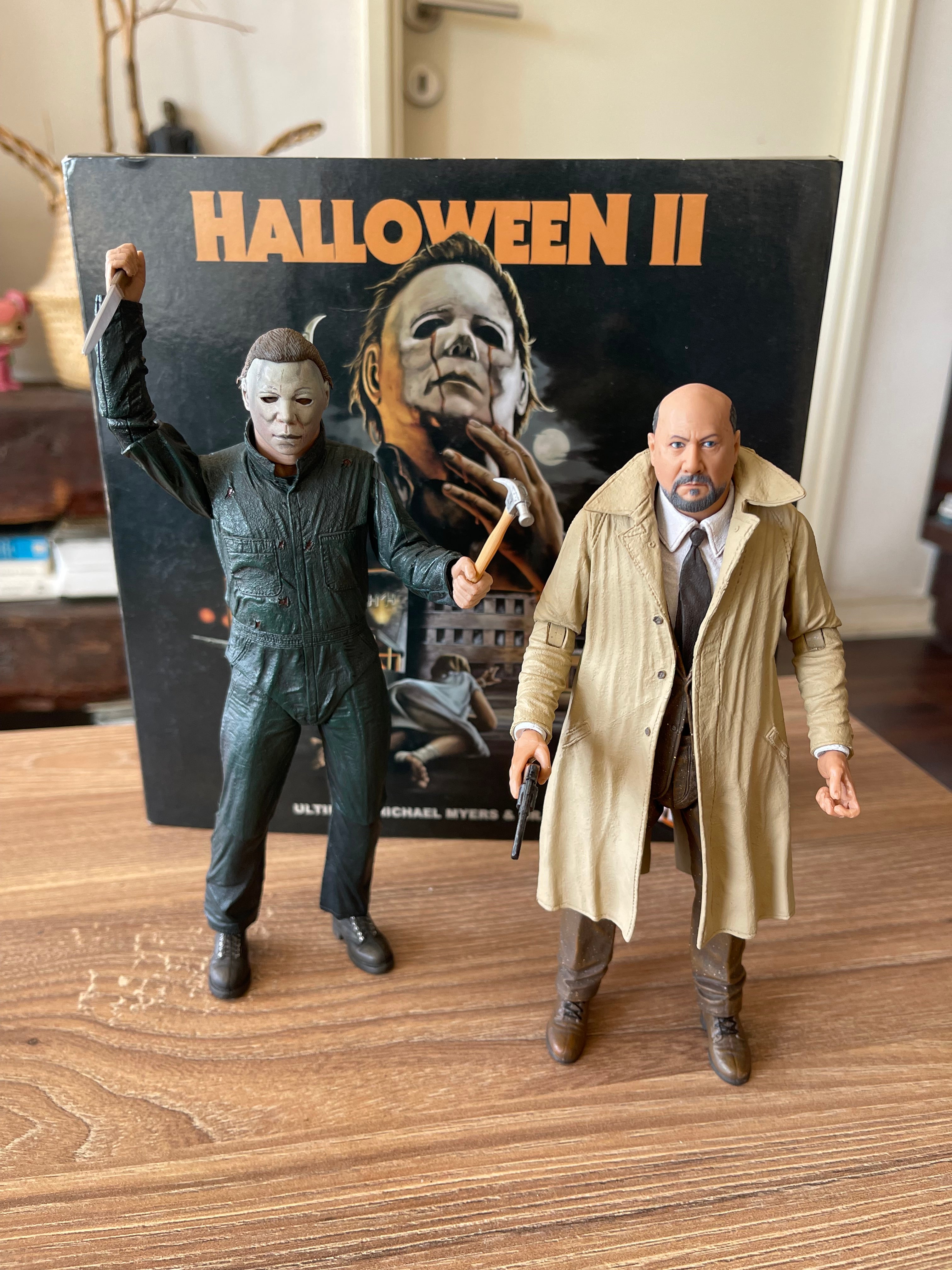 Pack Michael Myers & Dr Loomis Neca Ultimate 40th
