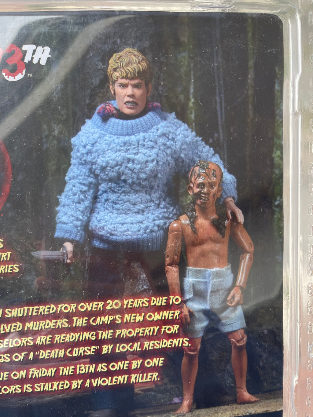 NECA Retro Cloth Pamela Voorhees & Jason - SDCC 2015 Exclusivo