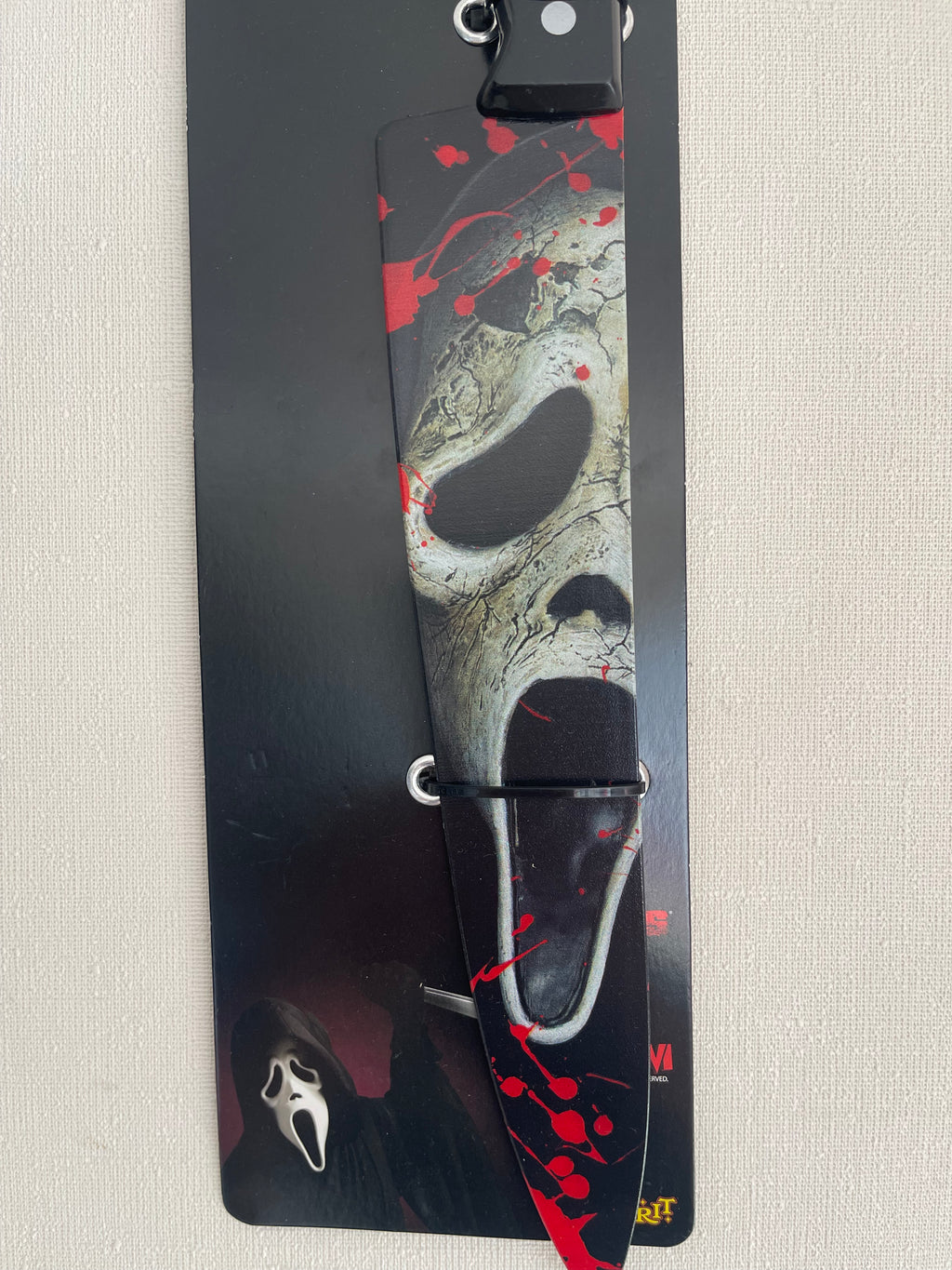 CUCHILLO 🔪 CHUCKY SPIRIT HALLOWEEN CON GRAFICA DE Ghostface PARTE VI