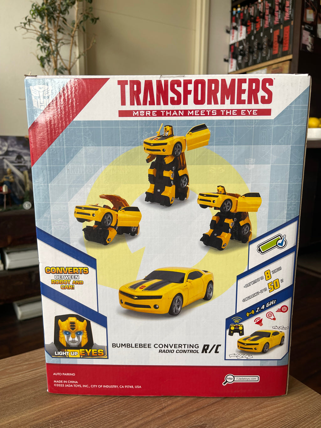 Bumblebee Transformers Vehiculo R/C Jada Toys