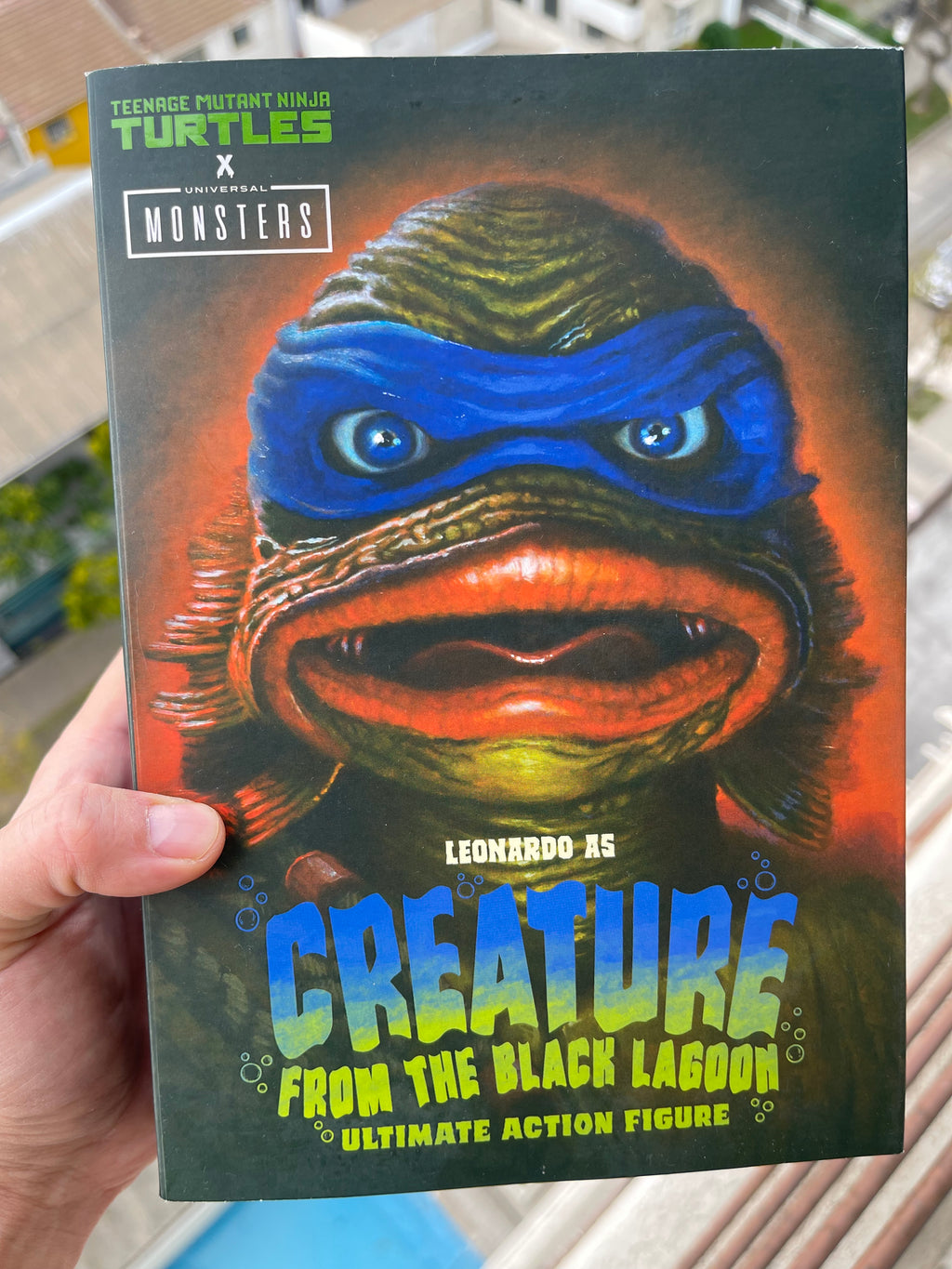 TMNT x Universal Monster Leonardo as Creature from the BLack Lagoon Neca Ultimate