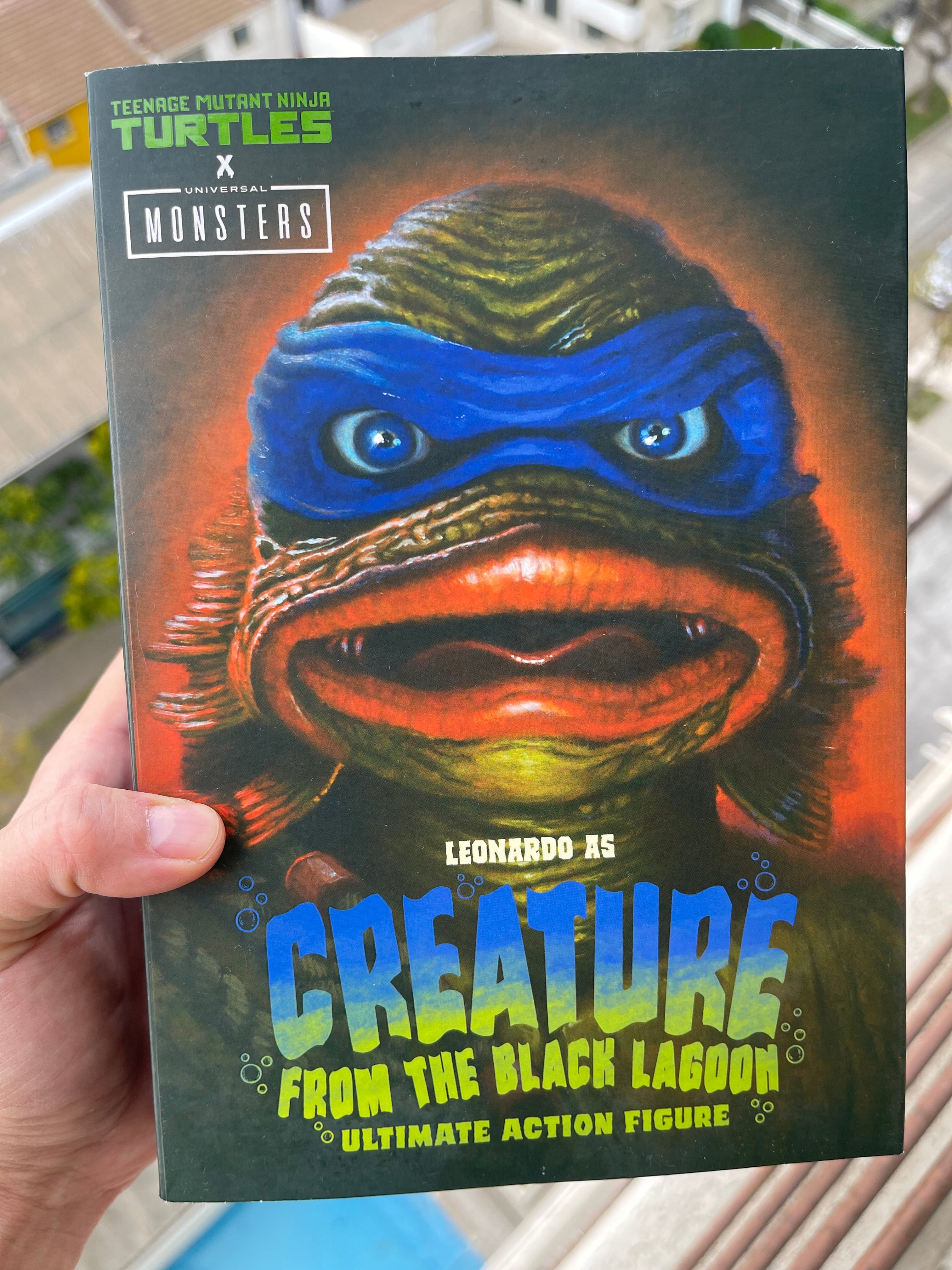 TMNT x Universal Monster Leonardo as Creature from the BLack Lagoon Neca Ultimate
