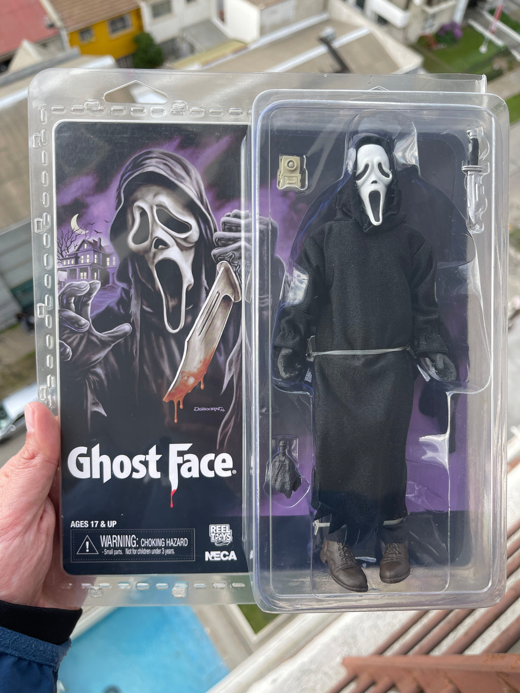 👻🔪 GHOST FACE – SCREAM – NECA RETRO CLOTH 🔪👻