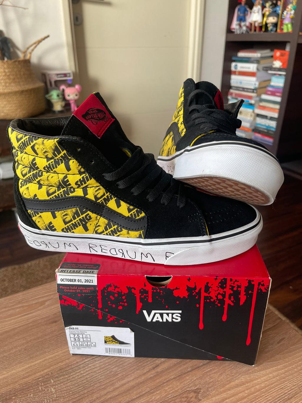 Vans Sk8-Hi edición 2021 the shining de la línea House of Terror 🪓🪓🪓🪓