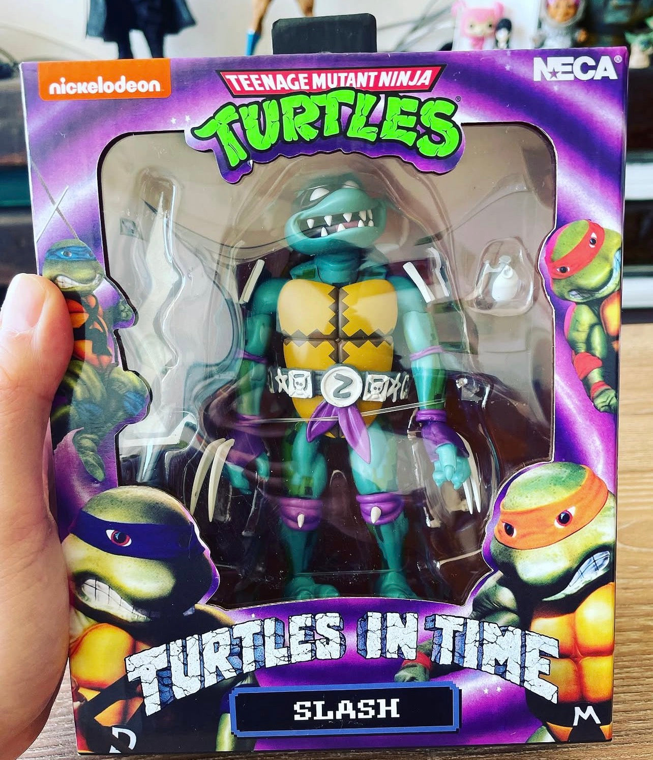 TMNT Turtles in Time - Slash Neca Nes inspirada en los juegos Arcade de los 90’