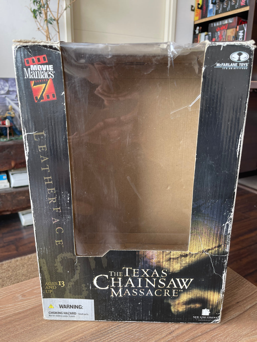 🪚 Leatherface – McFarlane Movie Maniacs Series 6 (escala 1/6)