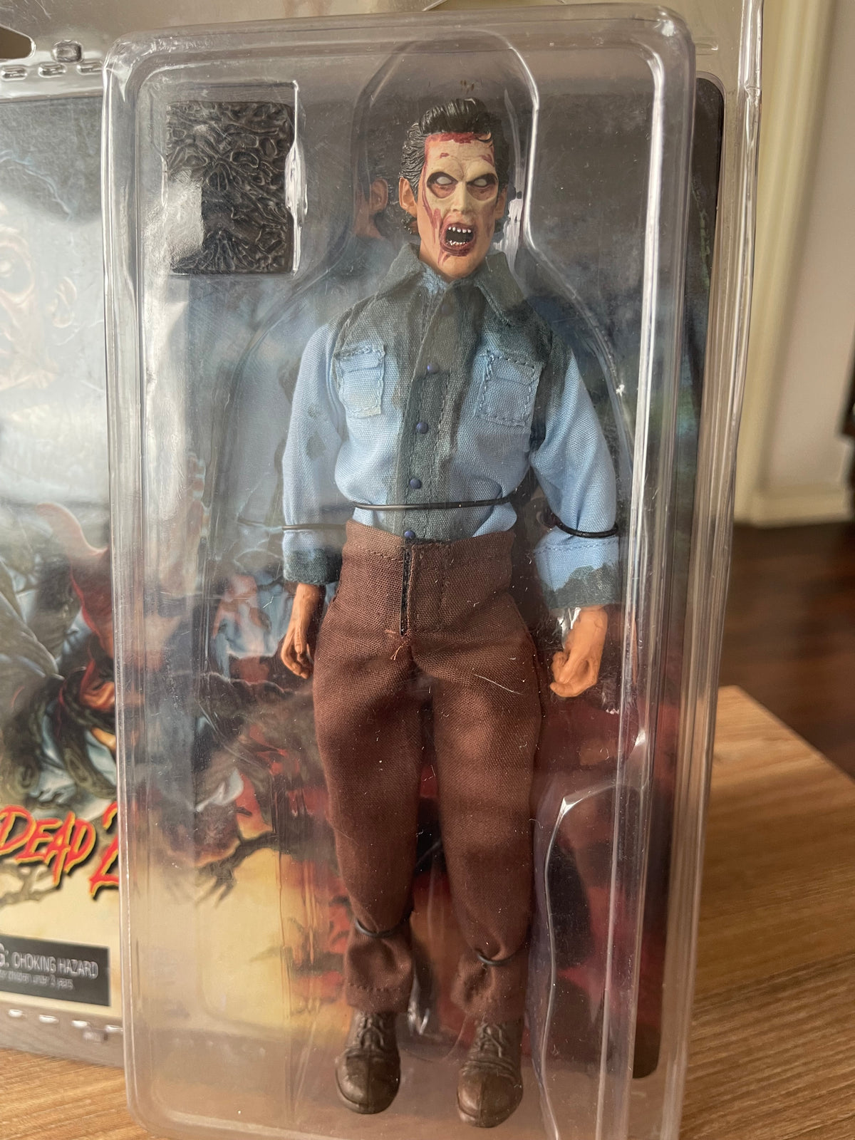 🧟‍♂️🩸 DEADITE ASH – EVIL DEAD 2 – NECA RETRO CLOTH 🩸🧟‍♂️
