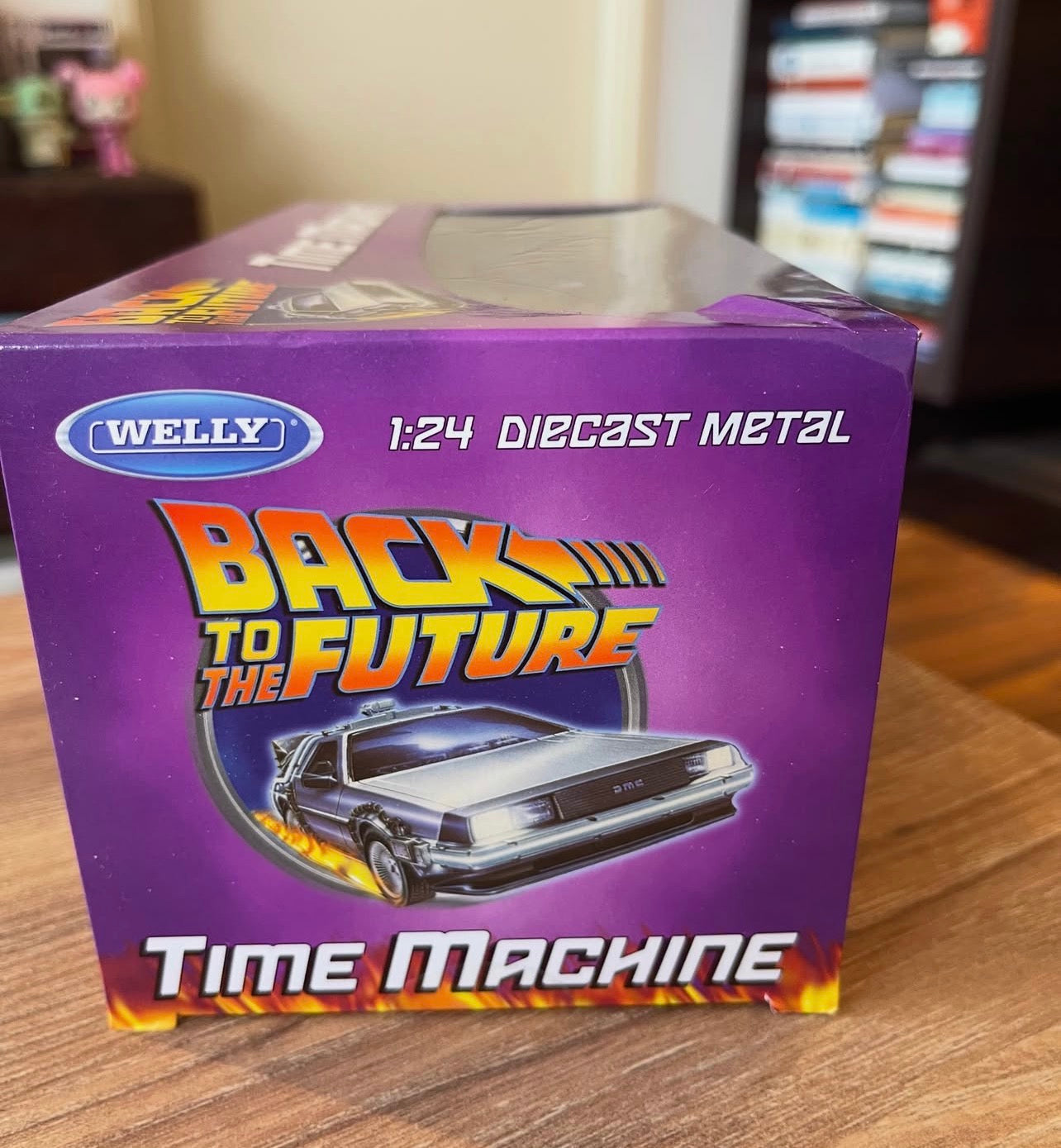 DeLorean Back  to the future I ESCALA 1:24 DIE CAST Welly