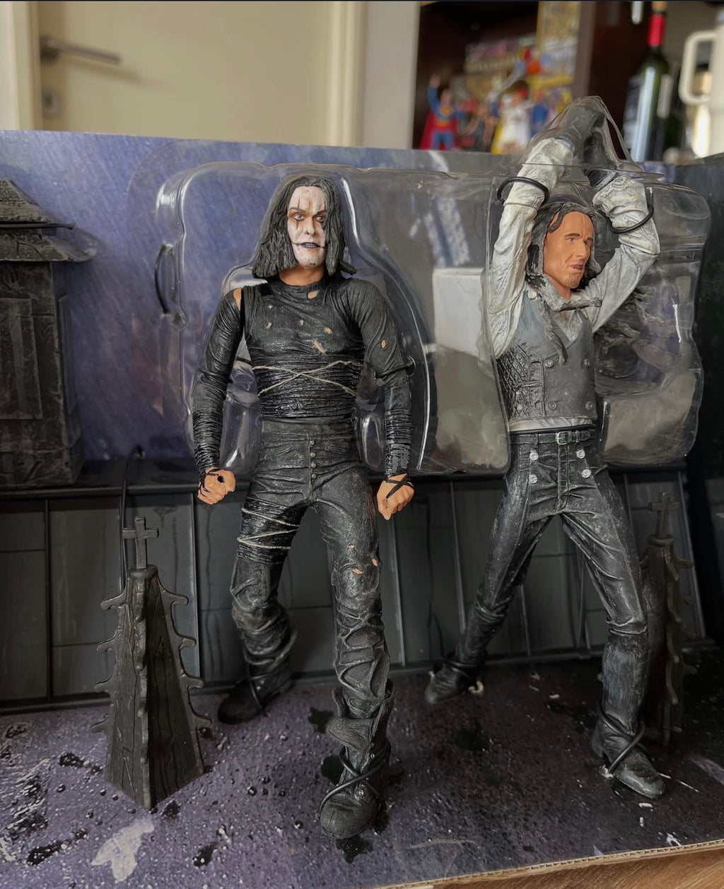 NECA Cult Classics – The Crow: Eric Draven vs Top Dollar