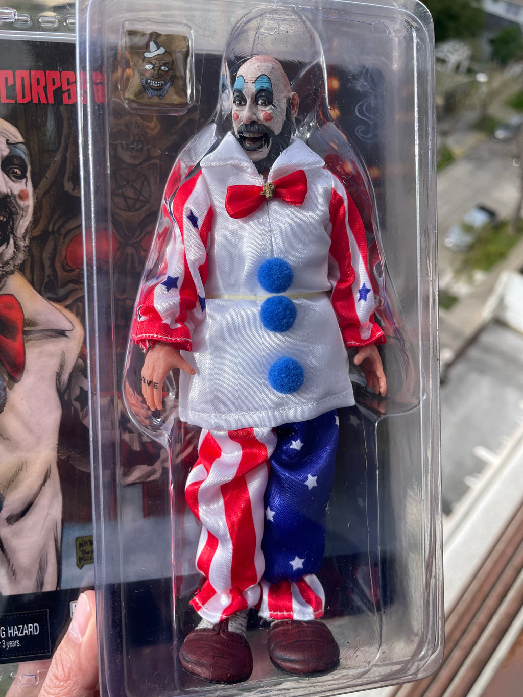 🤡🔥 CAPTAIN SPAULDING – NECA RETRO CLOTH 🔥🤡
