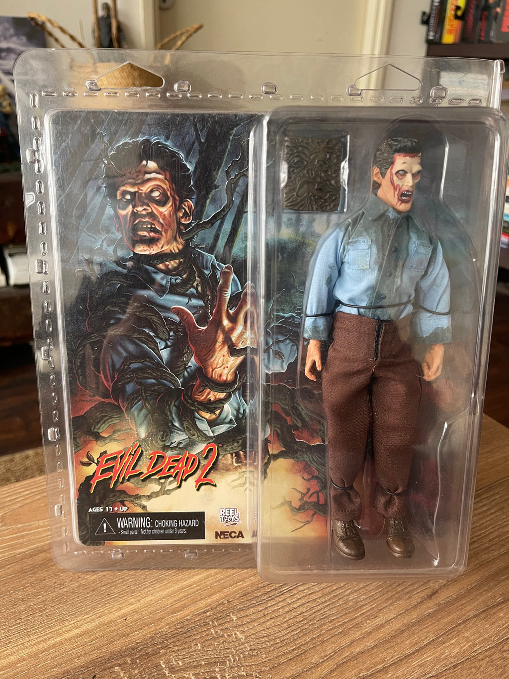 🧟‍♂️🩸 DEADITE ASH – EVIL DEAD 2 – NECA RETRO CLOTH 🩸🧟‍♂️