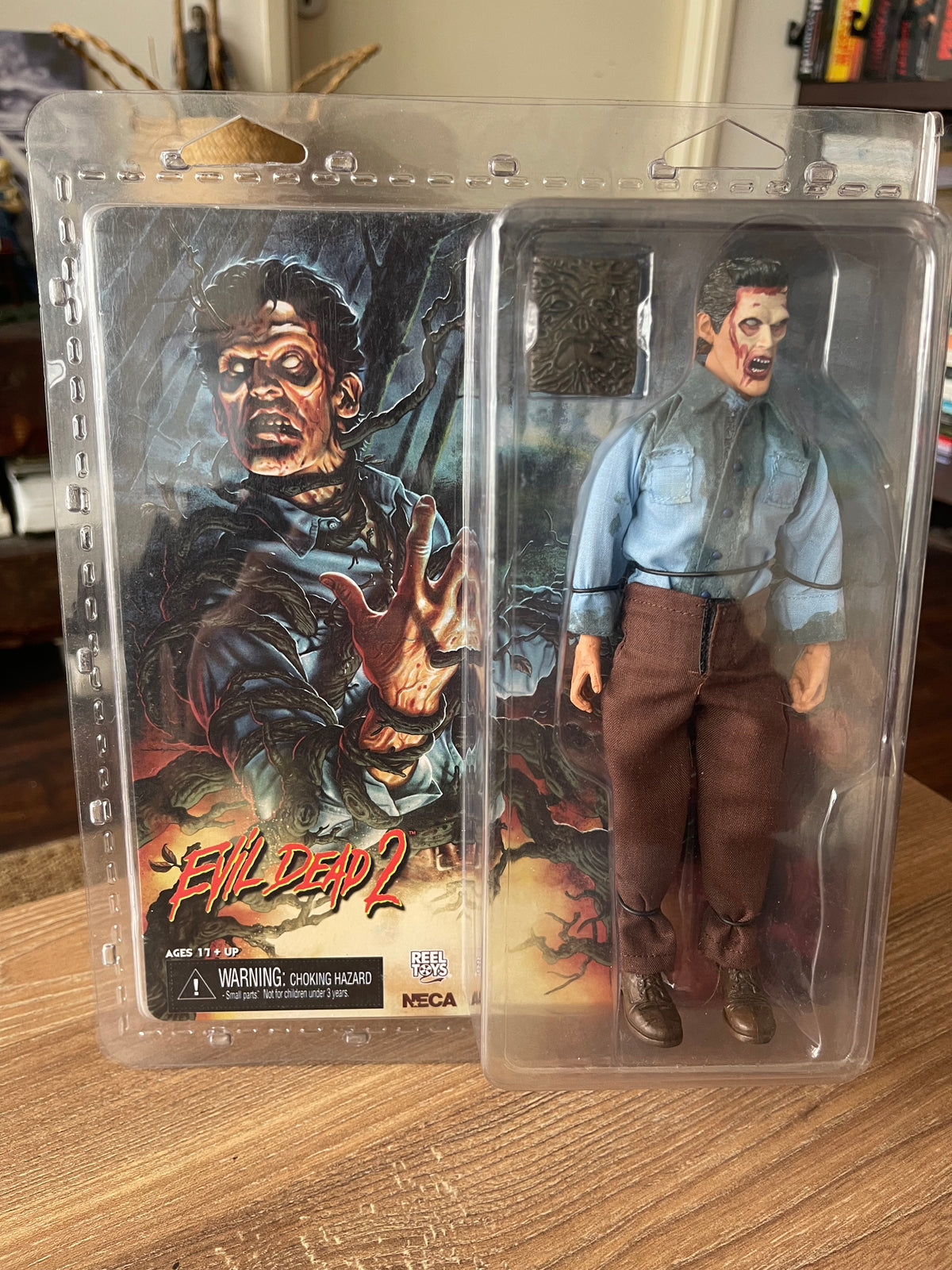 🧟‍♂️🩸 DEADITE ASH – EVIL DEAD 2 – NECA RETRO CLOTH 🩸🧟‍♂️