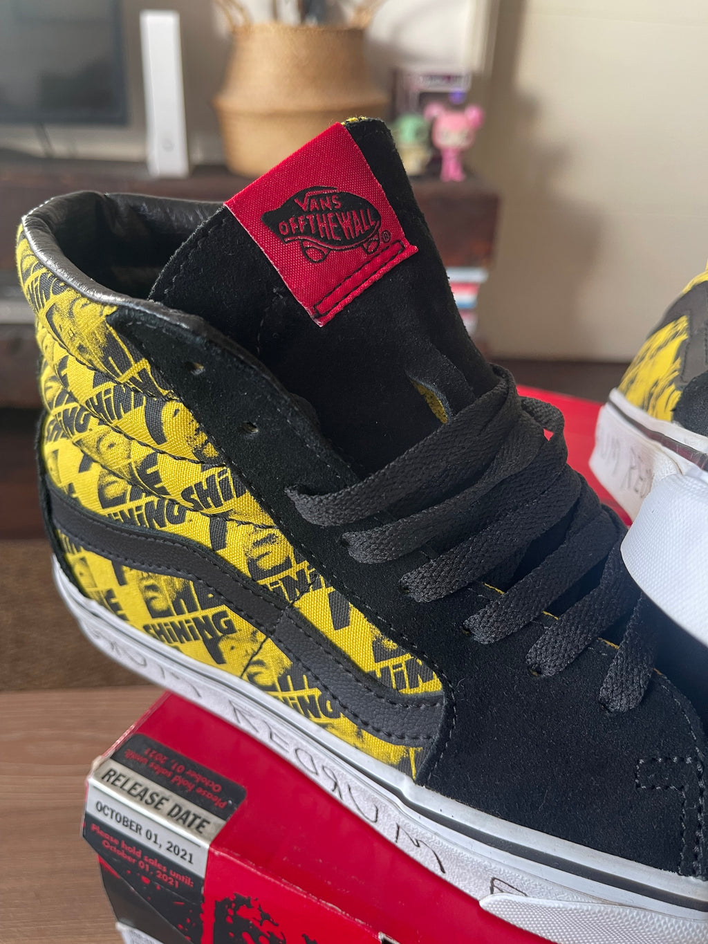 Vans Sk8-Hi edición 2021 the shining de la línea House of Terror 🪓🪓🪓🪓