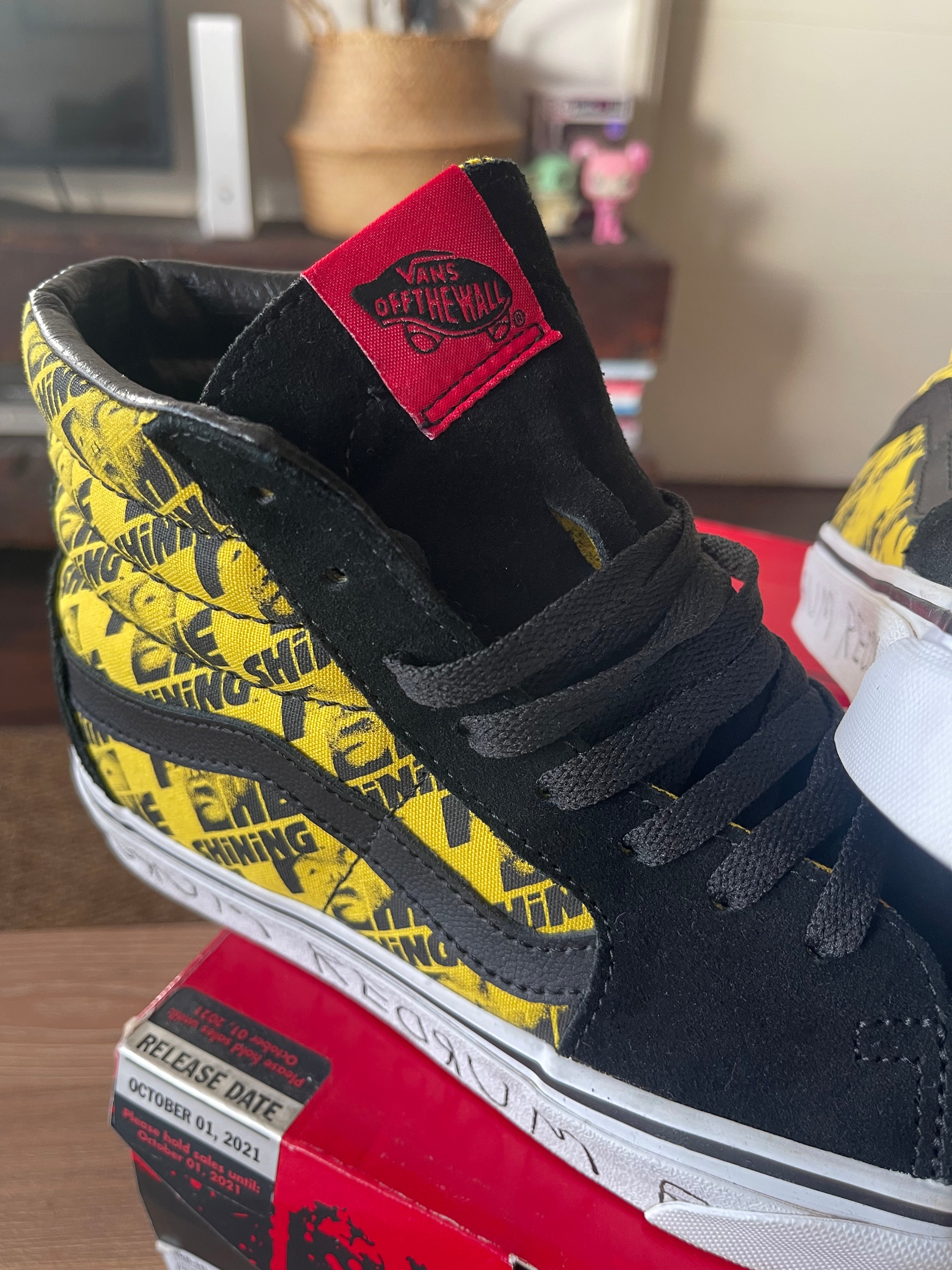 Vans Sk8-Hi edición 2021 the shining de la línea House of Terror 🪓🪓🪓🪓