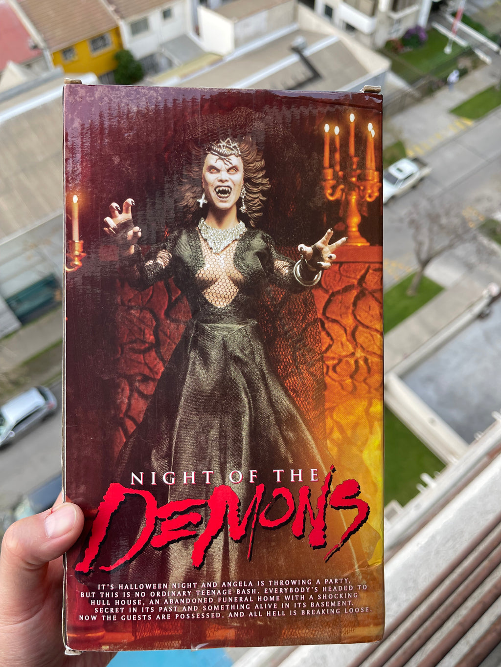 👹🔥 ANGELA – NIGHT OF THE DEMONS 🔥👹 NECA Retro Cloth – Scream Factory Exclusive