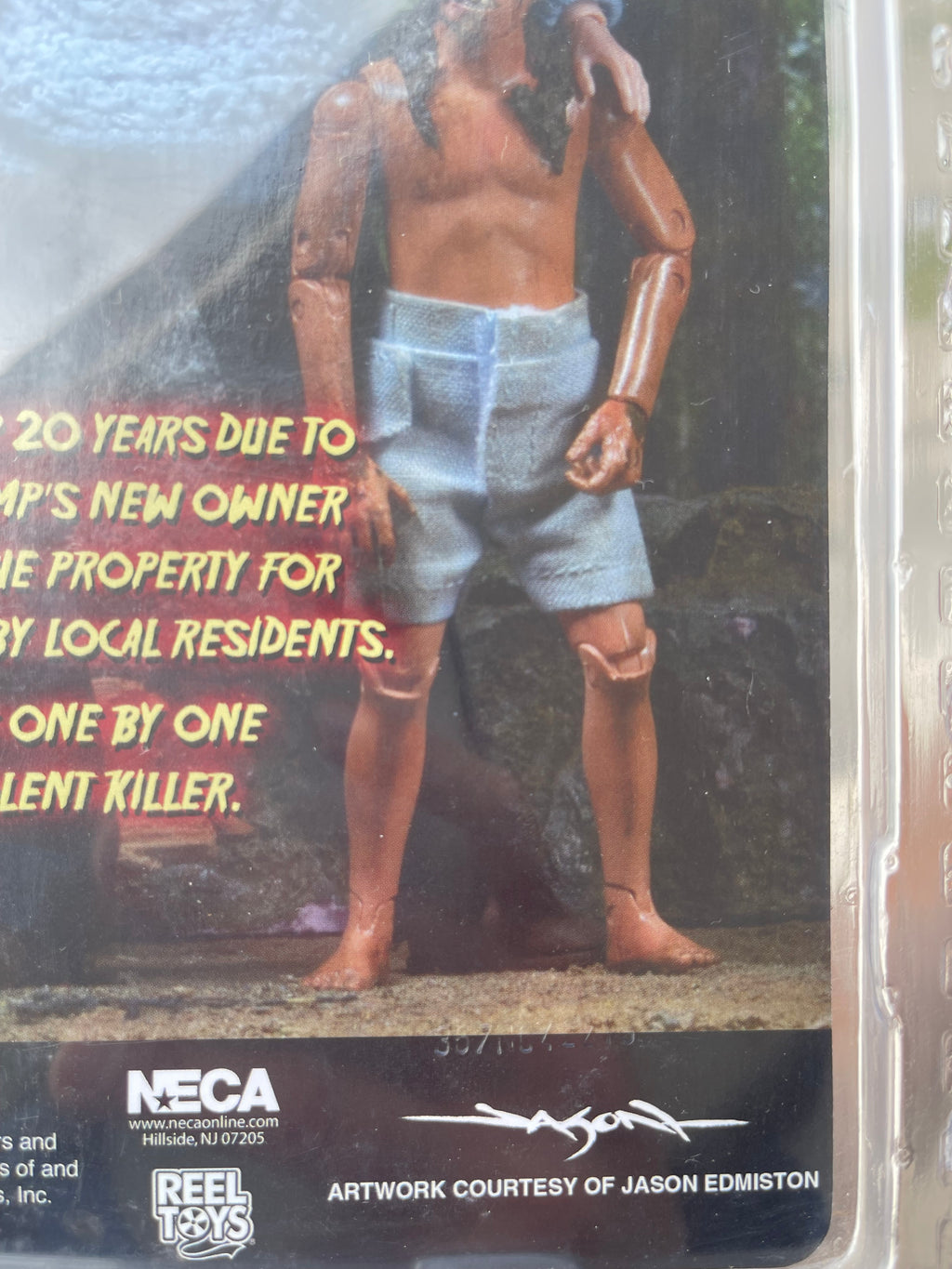 NECA Retro Cloth Pamela Voorhees & Jason - SDCC 2015 Exclusivo