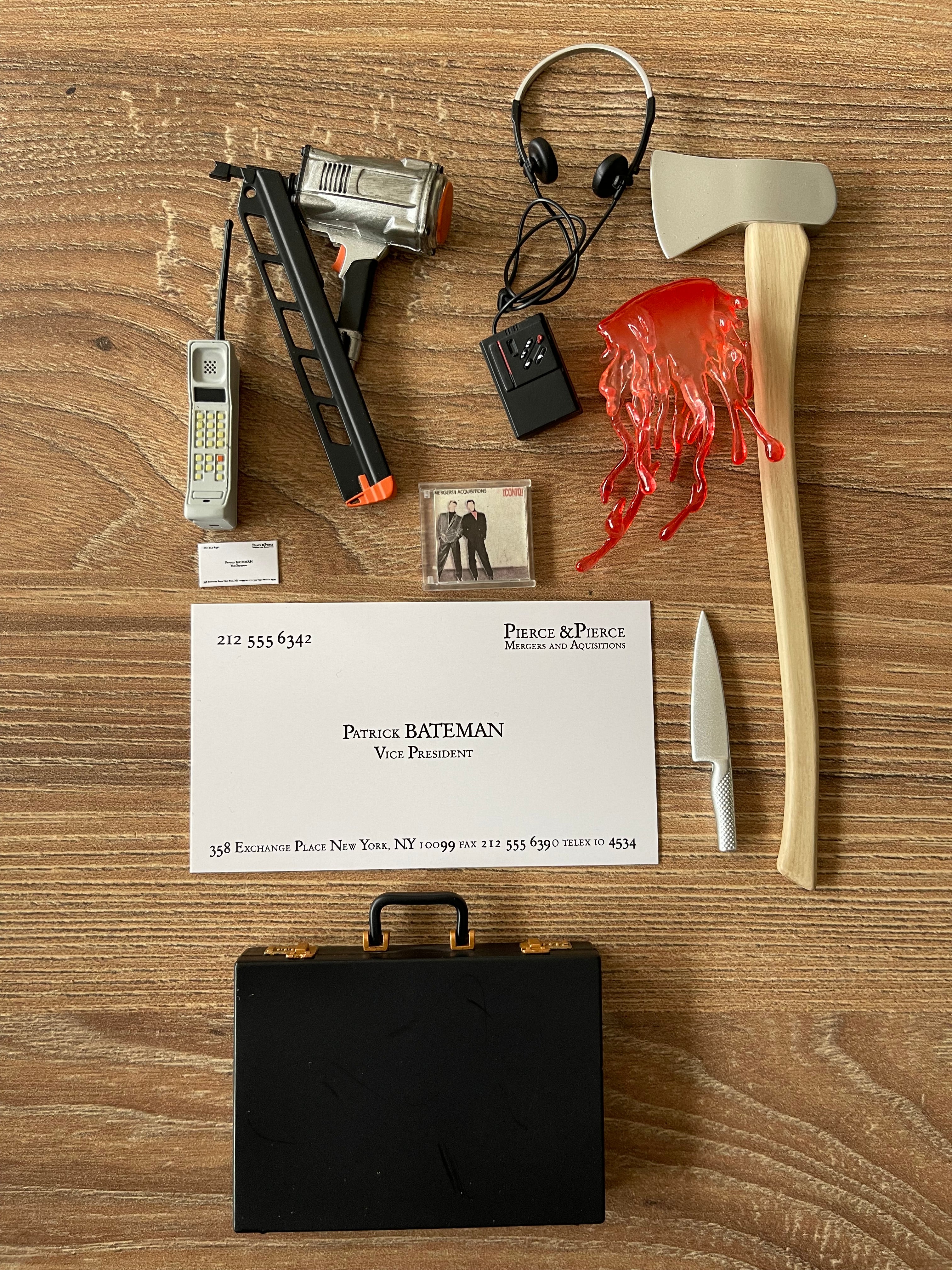 Patrick Bateman - American Psycho Película lanzada el año 2000 
| Iconiq Studios | Escala 1/6